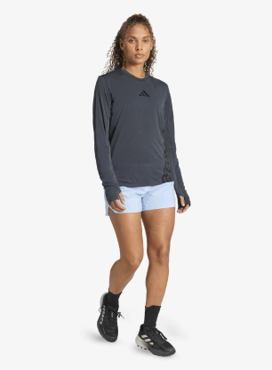 Moteriškas džemperis bėgimui adidas TERREX Xperior Climacool+ LS T-shirt - carbon