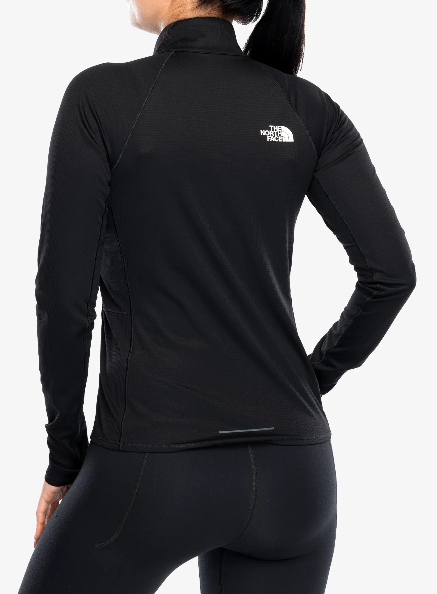 Moteriškas džemperis bėgimui The North Face Sunriser 1/4 Zip - tnf black