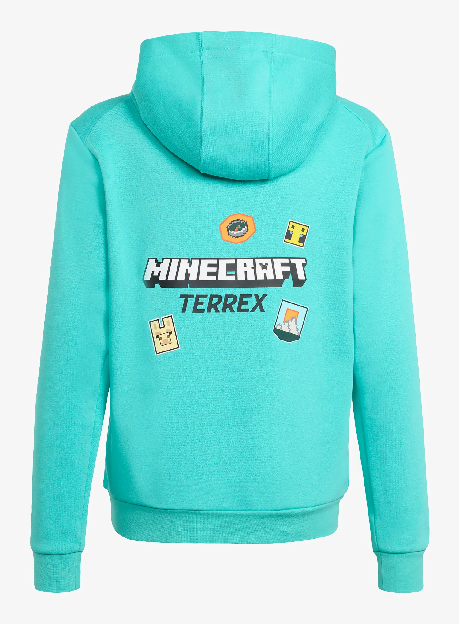 Vaikiškas džemperis adidas TERREX Minecraft Hoodie - semi mint rush