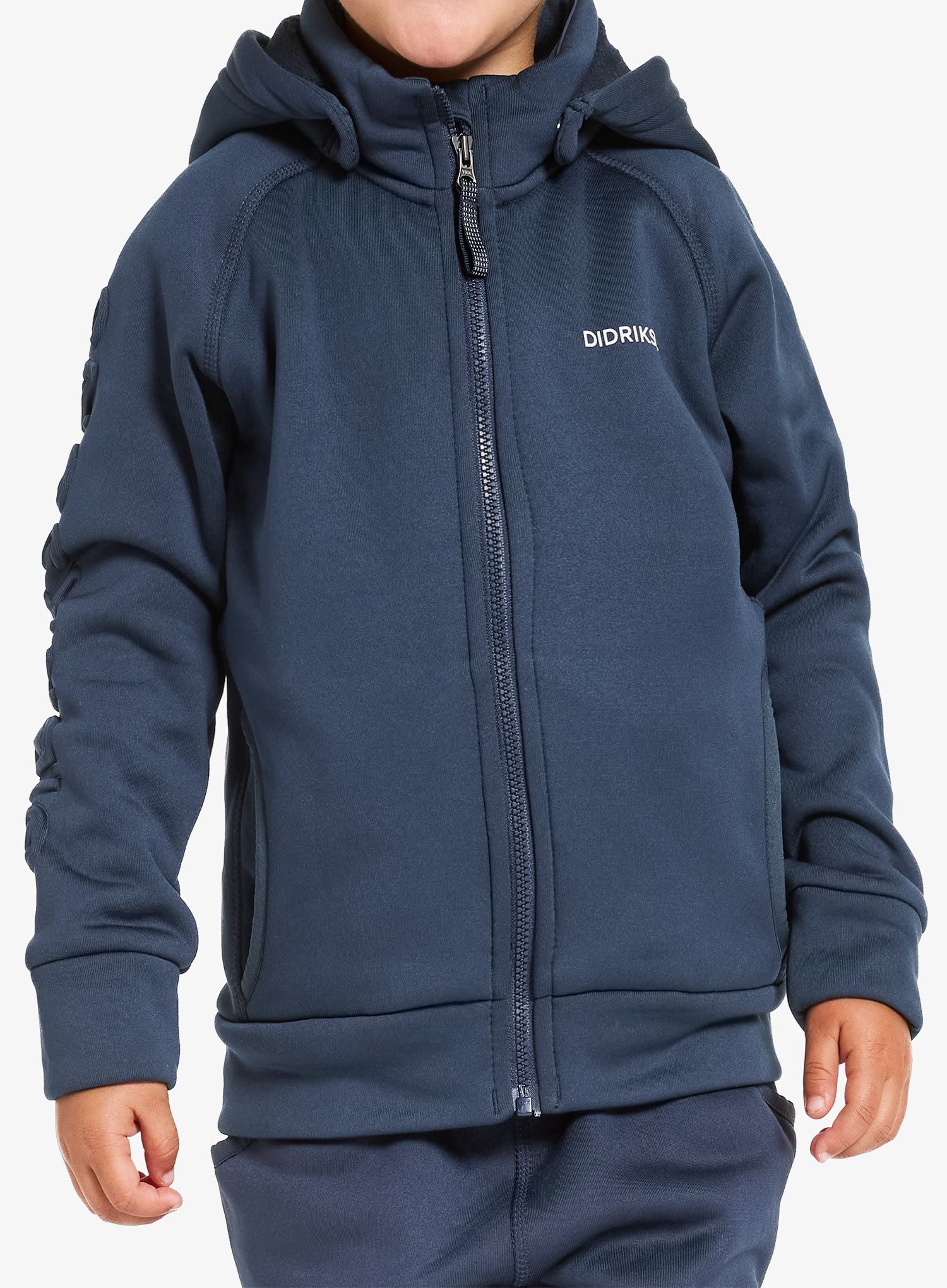 Vaikiškas džemperis Didriksons Corin Full Zip - navy
