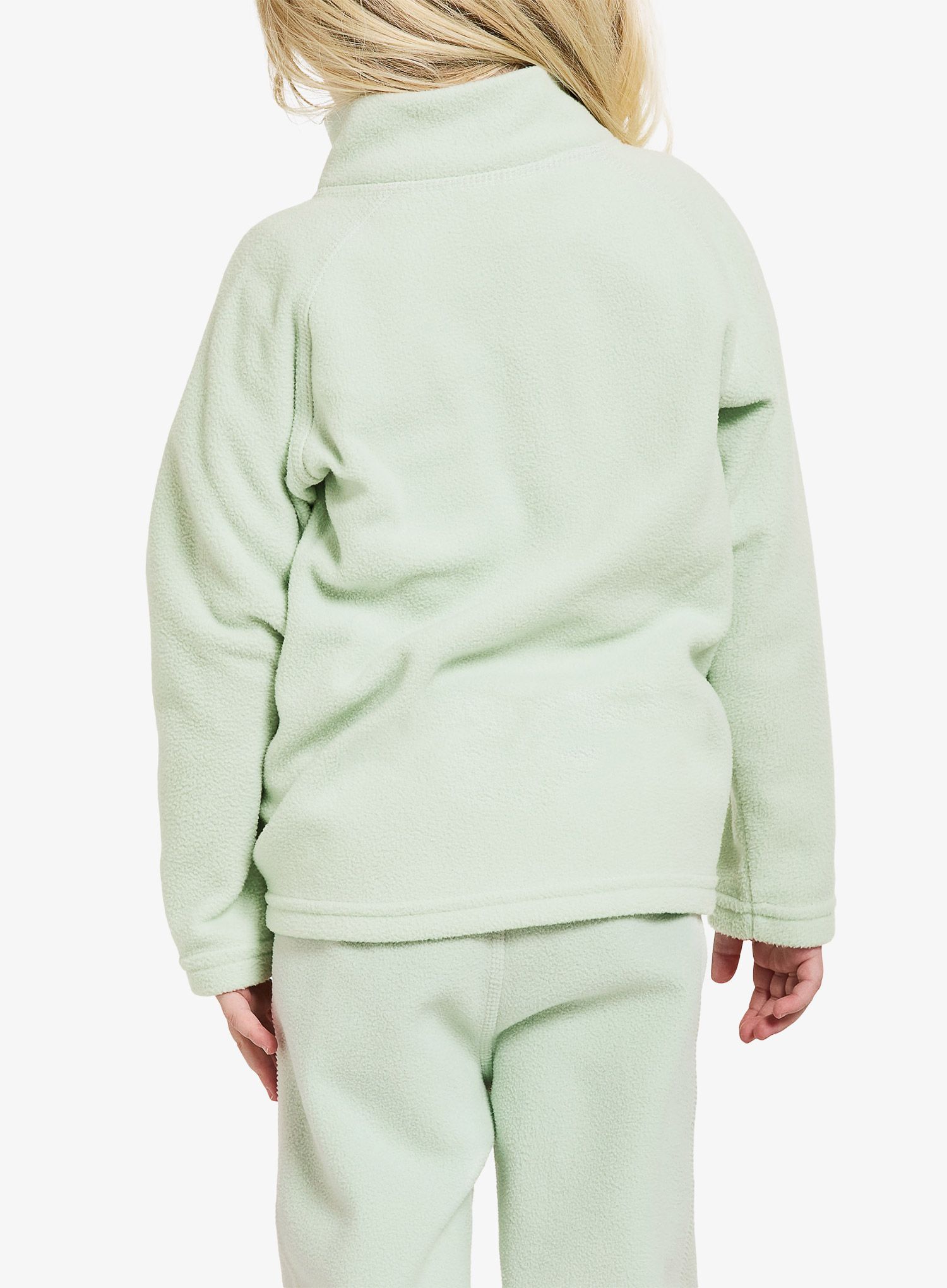 Vaikiškas džemperis Didriksons Monte Full Zip - pale mint