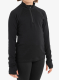 Vaikiškas džemperis Icebreaker Kids 260 Tech LS Half Zip - black