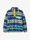 Vaikiškas džemperis Patagonia LW Synchilla Snap-T Pullover - diamond stripe/uplift blue