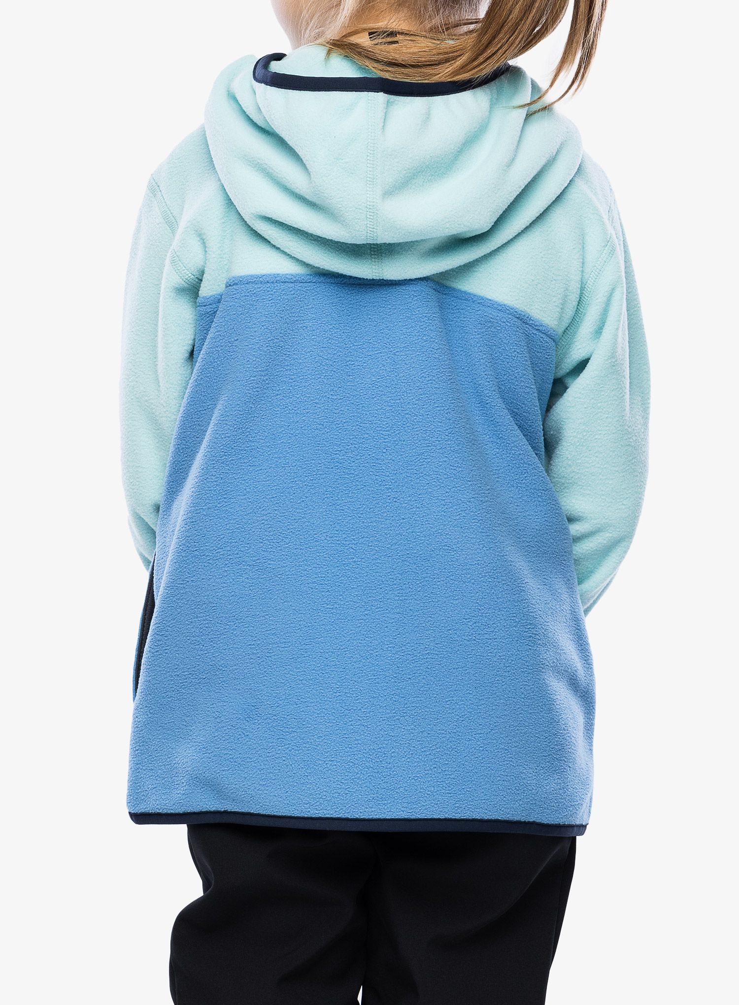 Vaikiškas džemperis Patagonia Micro D Snap-T Jacket - blue bird
