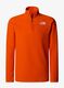 Vaikiškas džemperis The North Face Glacier 1/4 Zip Pullover - tnf orange