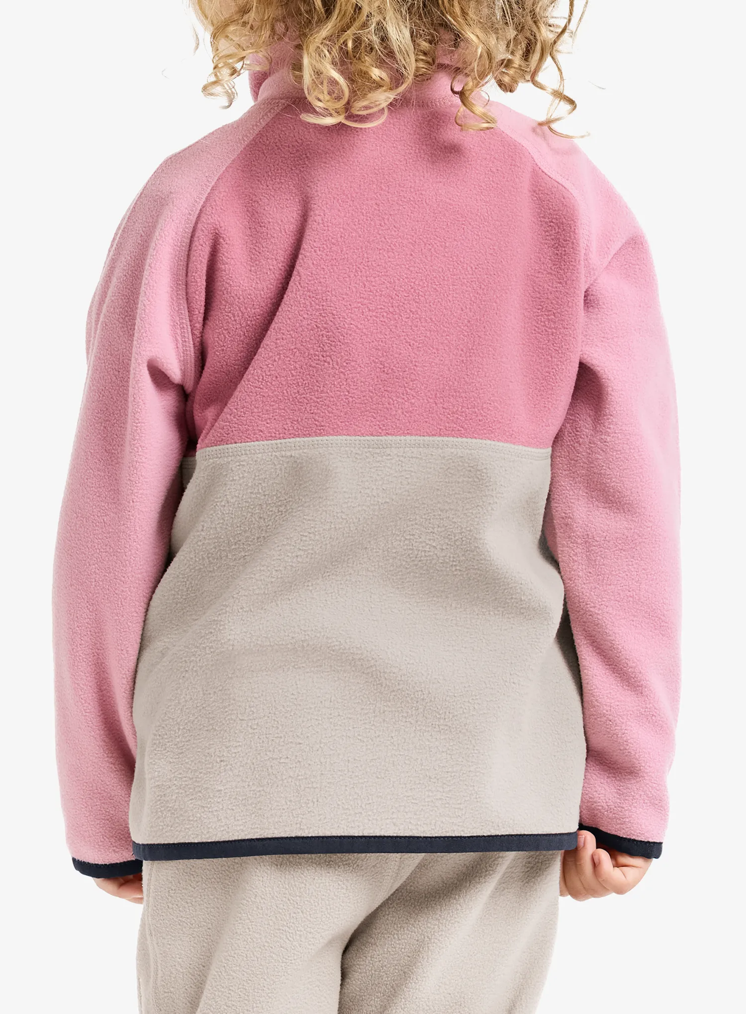 Džemperis mergaitėms Didriksons Monte Half BU 5 - heather pink