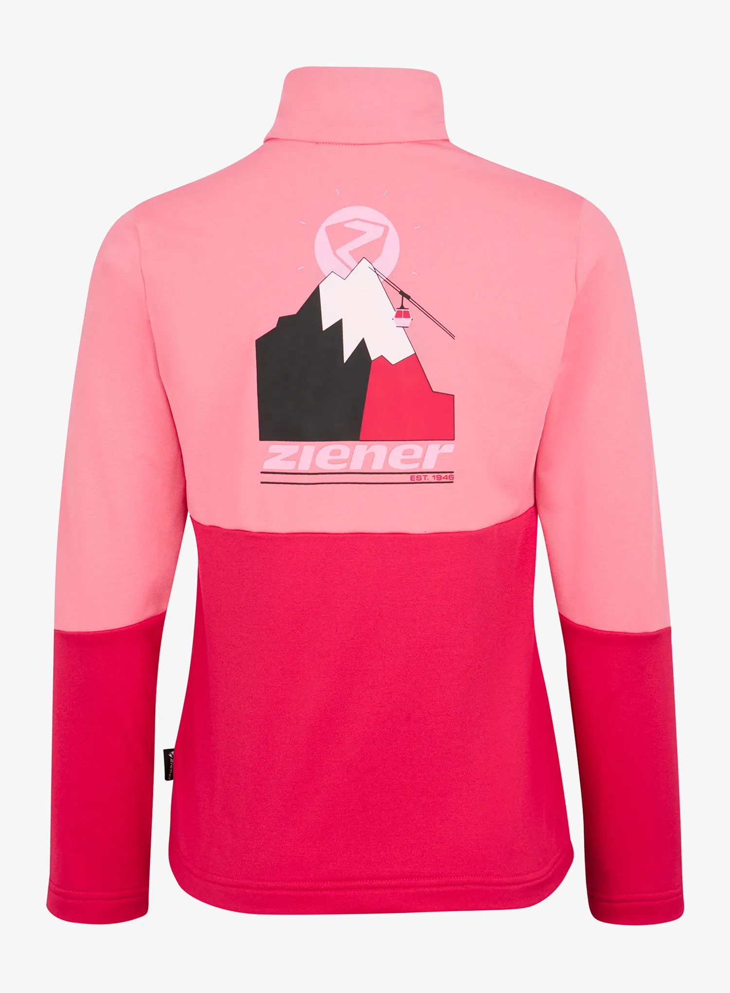 Džemperis mergaitėms Ziener Jarps Midlayer - pink