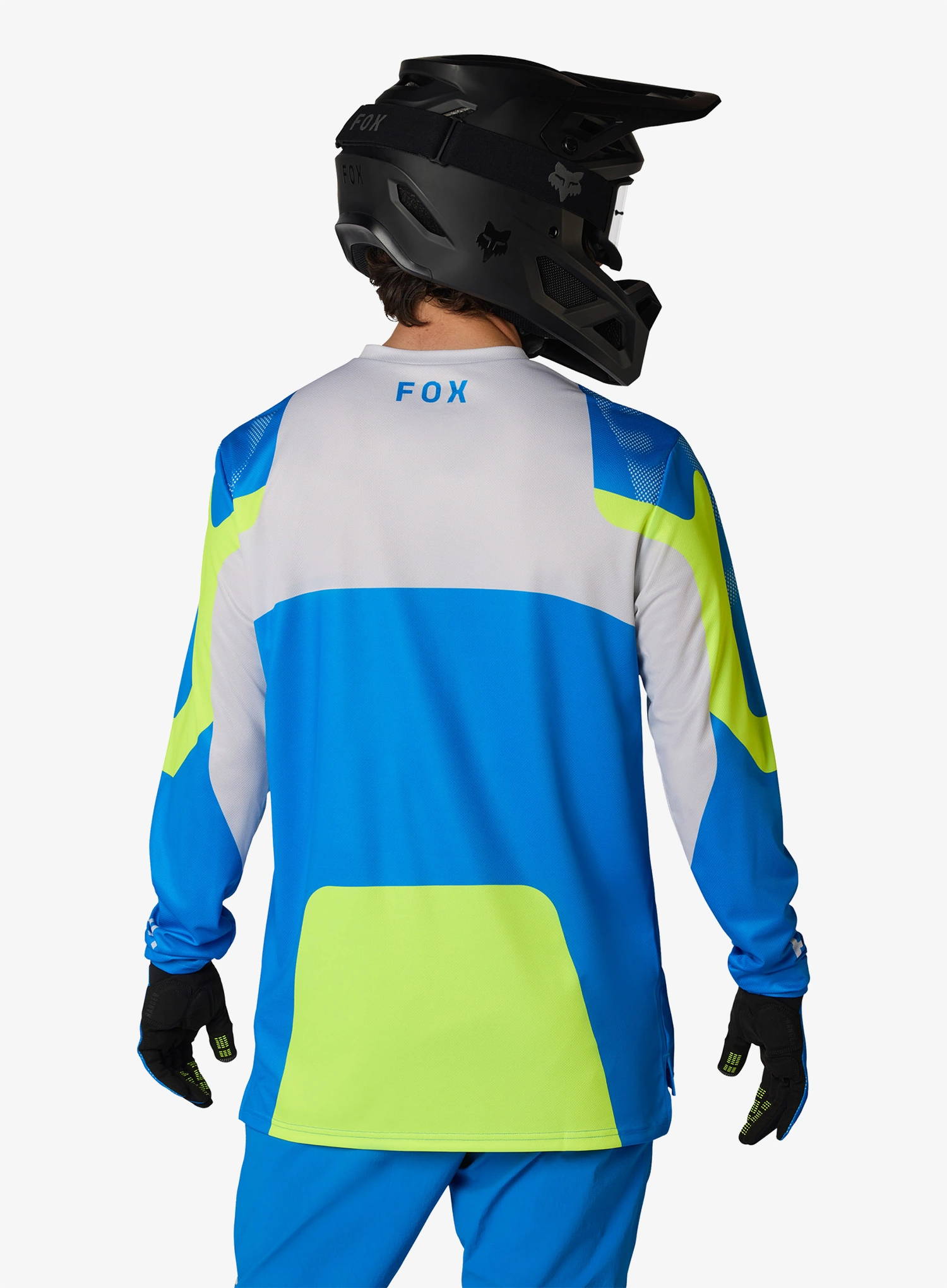 Enduro džemperis Fox Ranger LS Jersey Tactile - blue jewel