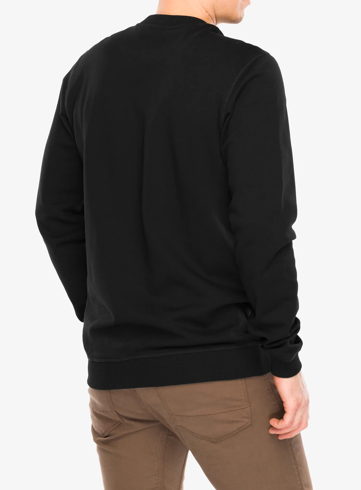 Džemperis Fjallraven 1960 Logo Badge Sweater - black