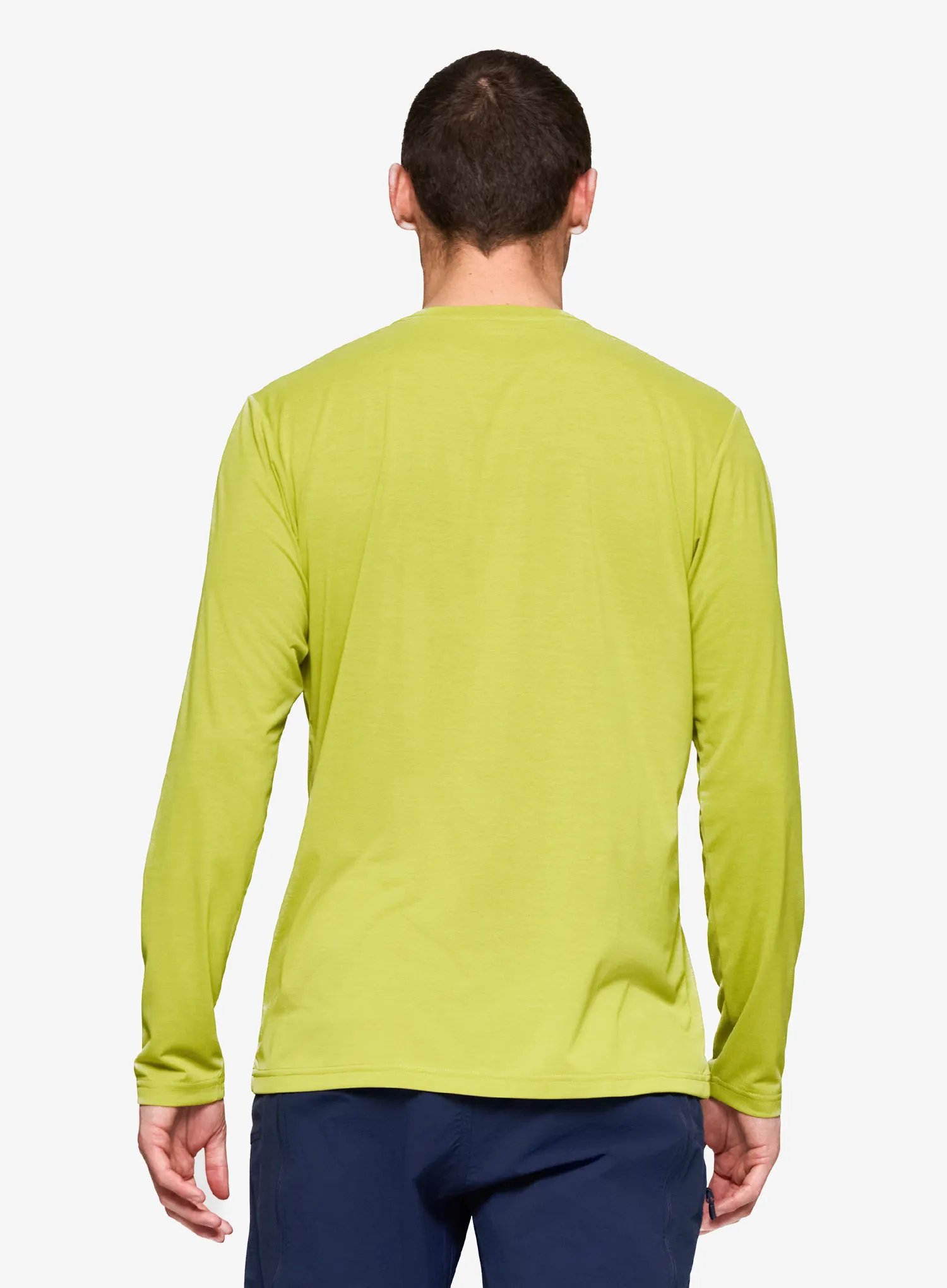 Džemperis Norrona Femund Tech Long Sleeve - golden lime