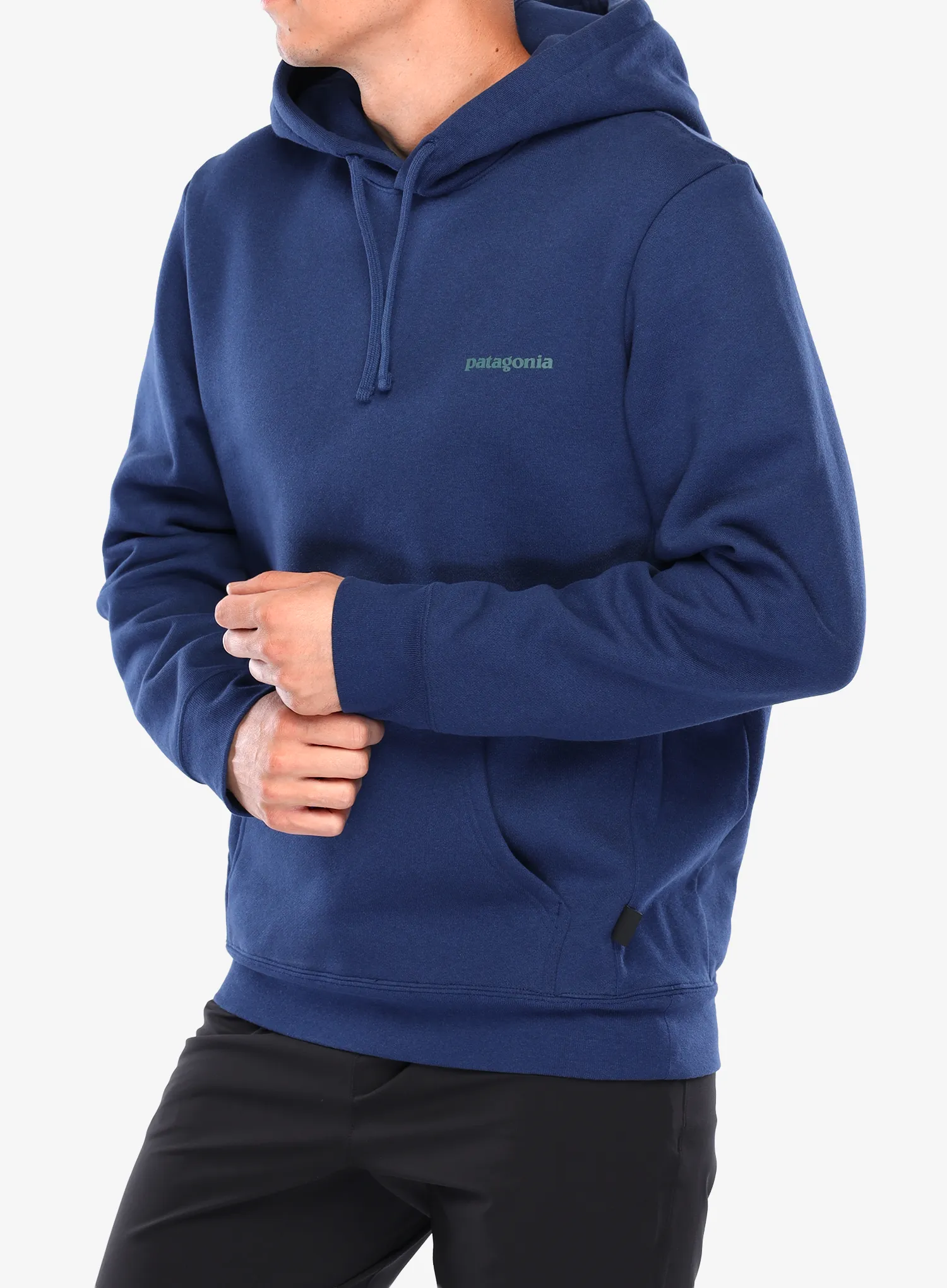 Džemperis Patagonia Boardshort Logo Uprisal Hoody - clement blue