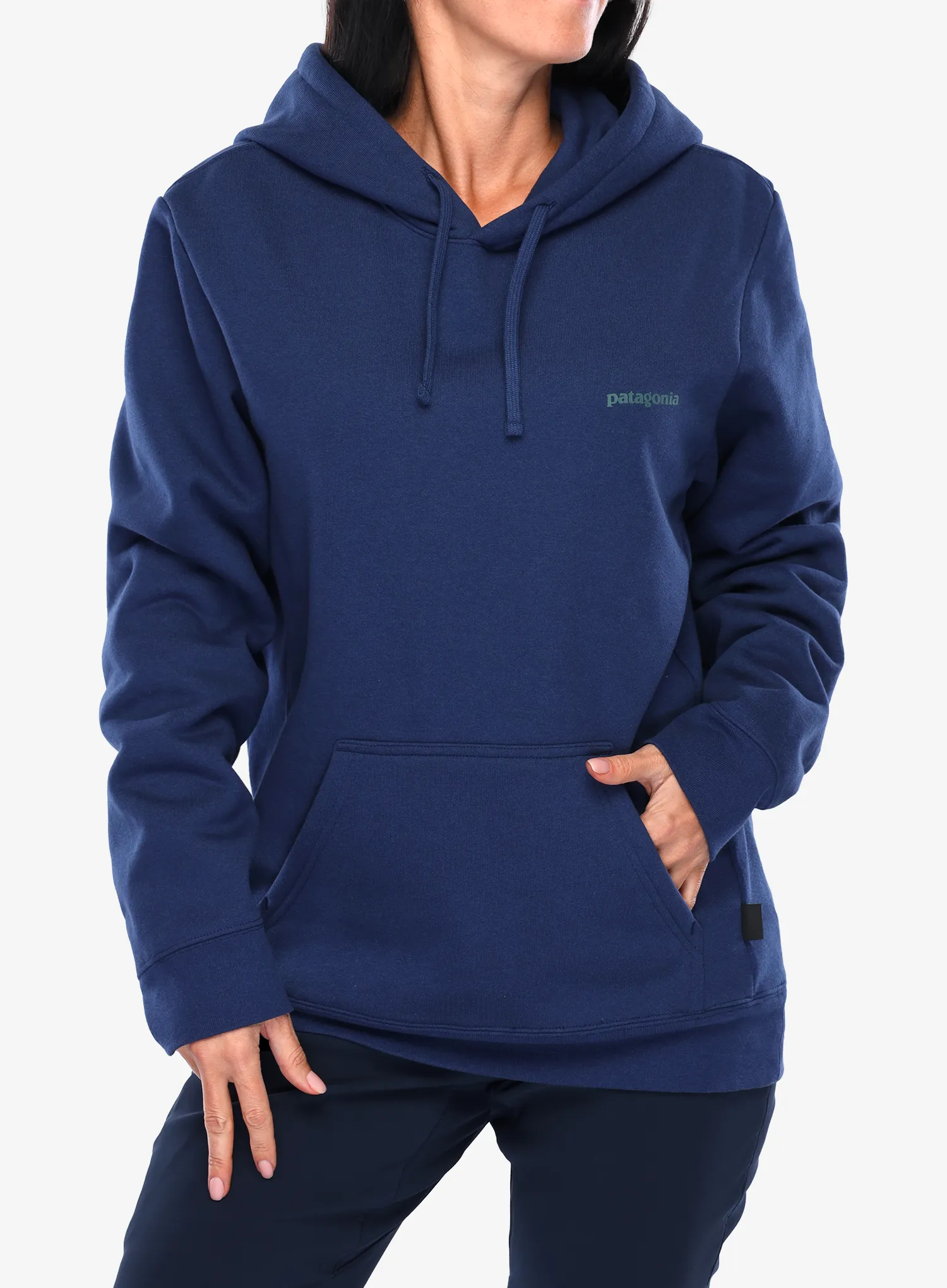 Džemperis Patagonia Boardshort Logo Uprisal Hoody - clement blue
