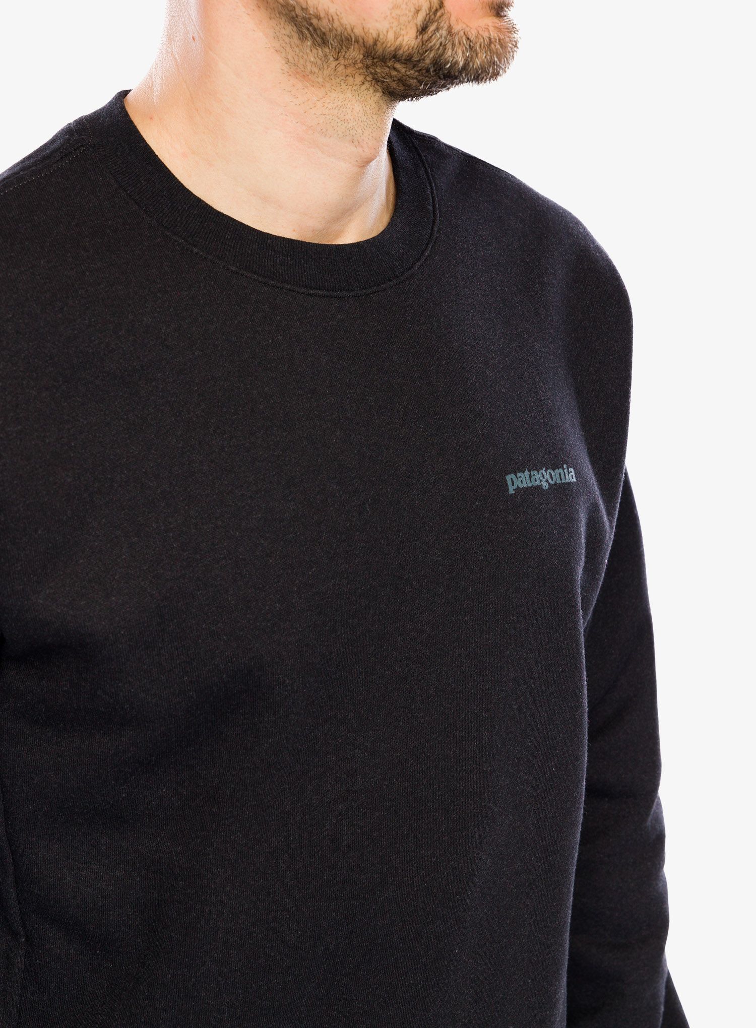 Džemperis Patagonia Fitz Roy Icon Uprisal Crew Sweatshirt - ink black