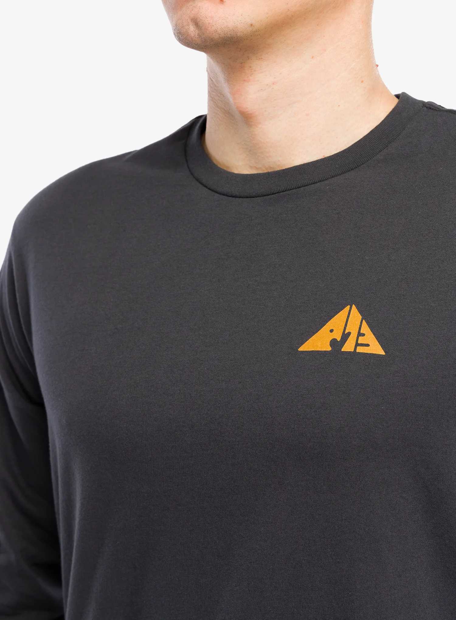 Džemperis Patagonia L/S Driftways Organic T-Shirt - ink black