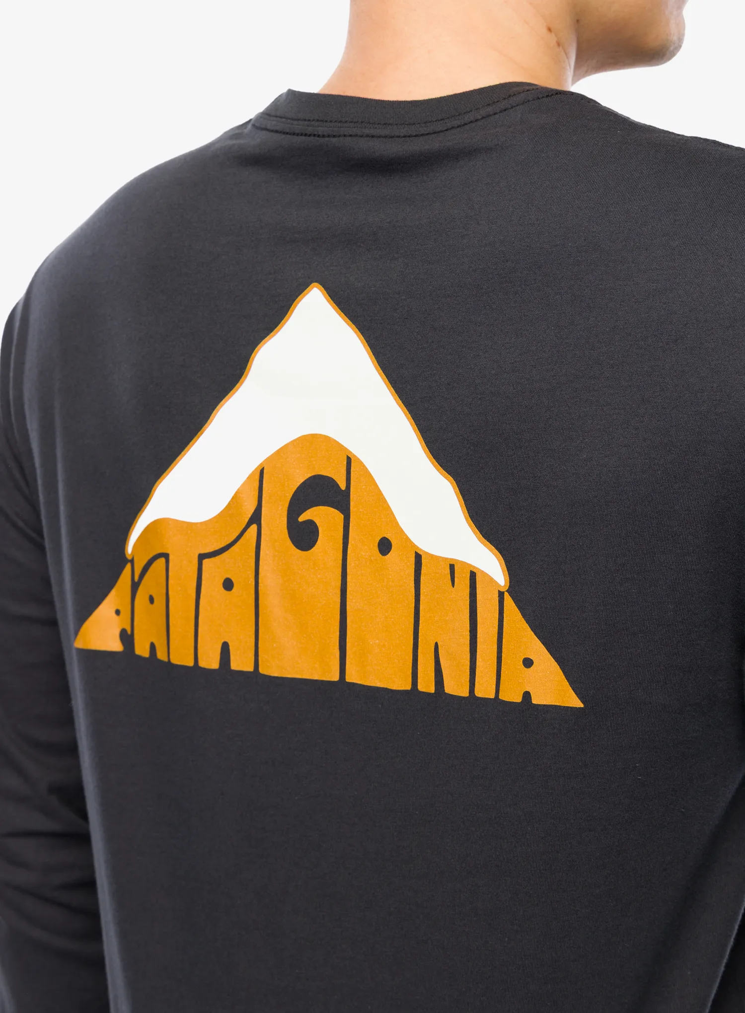 Džemperis Patagonia L/S Driftways Organic T-Shirt - ink black