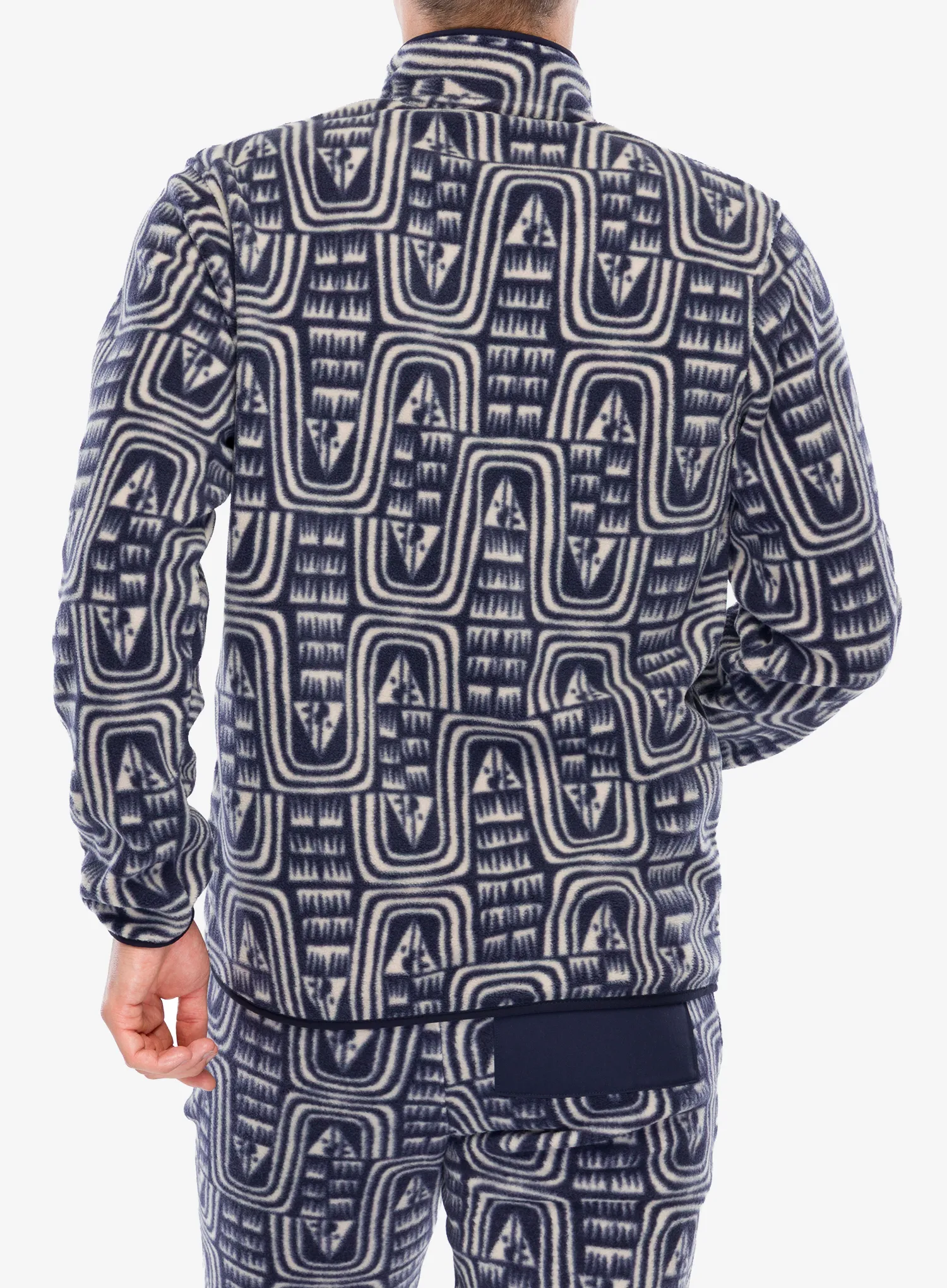 Džemperis Patagonia Lightweight Synch Snap-T Pullover - flow/sunken blue