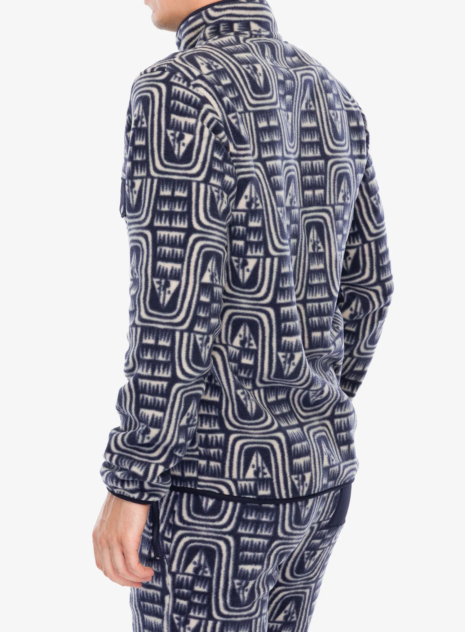 Džemperis Patagonia Lightweight Synch Snap-T Pullover - flow/sunken blue