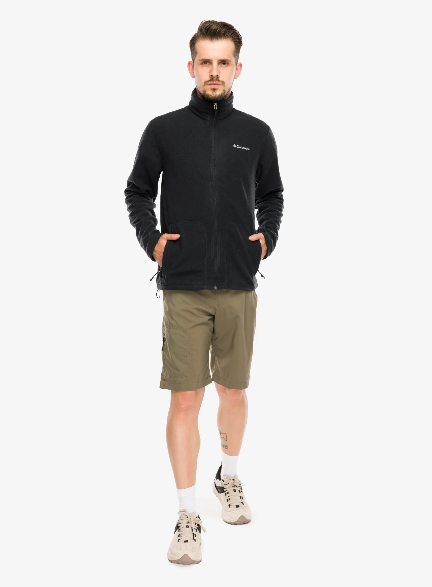Flisinis džemperis Columbia Fast Trek Light - black