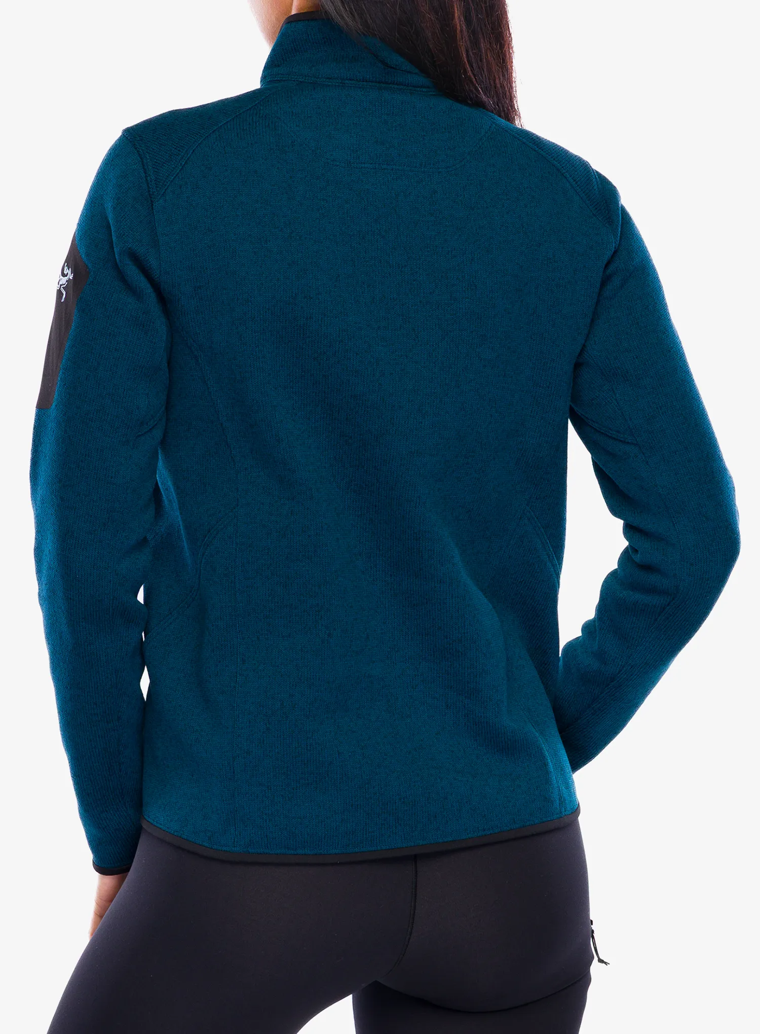 Flisinis džemperis moterims Arcteryx Covert Cardigan - midnight frost heather/heather