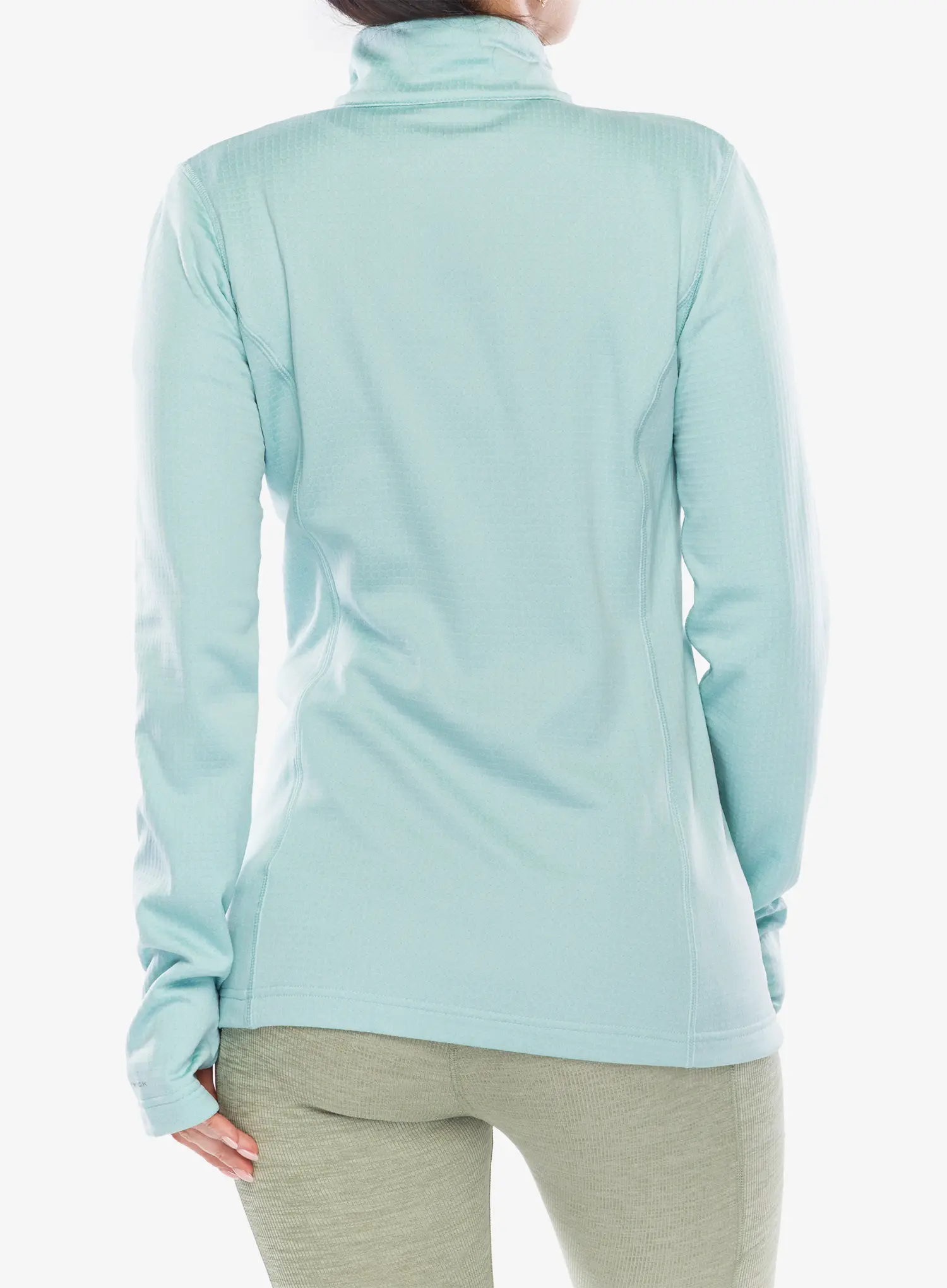 Flisinis džemperis moterims Columbia Park View Grid Fleece Full Zip - spray
