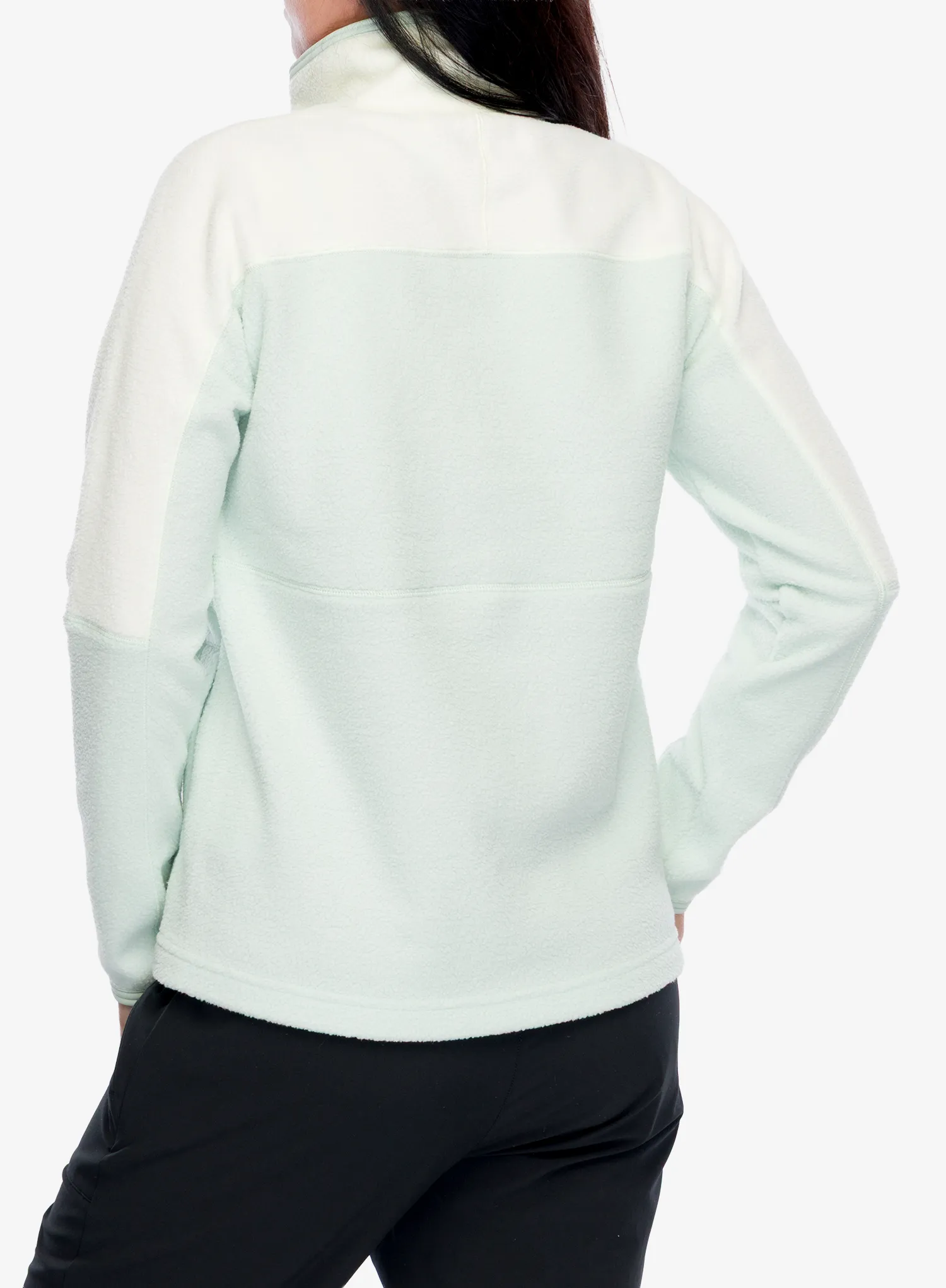 Flisinis džemperis moterims Cotopaxi Abrazo Fleece Half-Zip Jacket - dew/foam