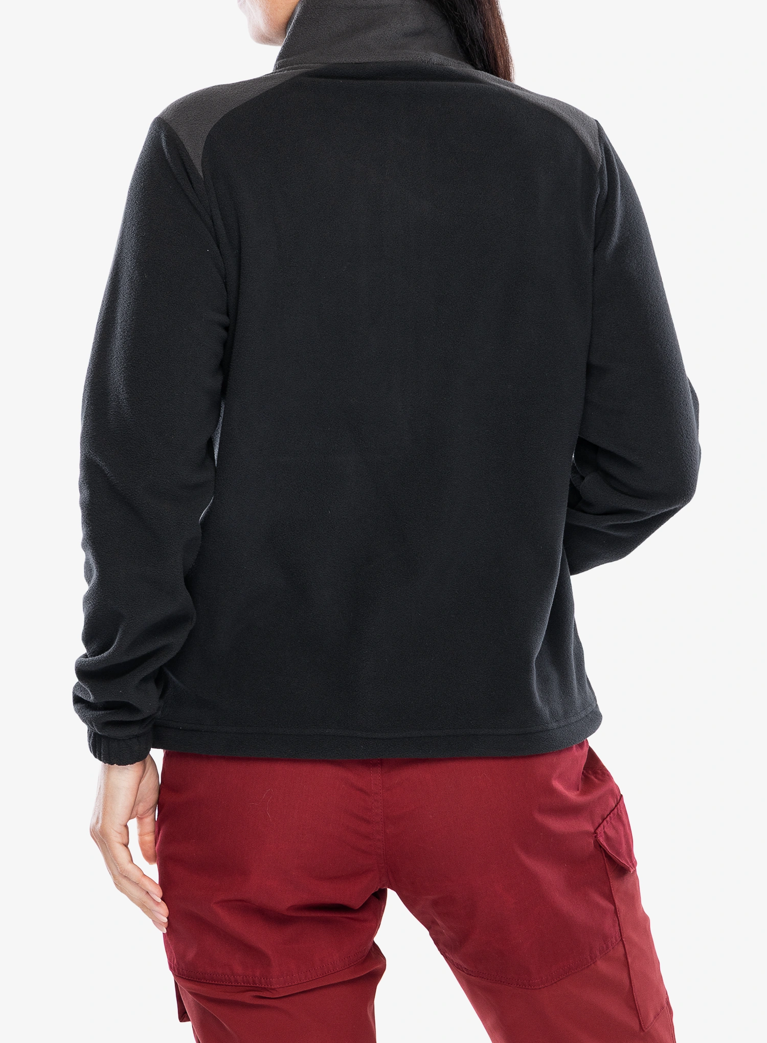 Flisinis džemperis moterims Fjallraven Vardag Lite Fleece - black/dark grey