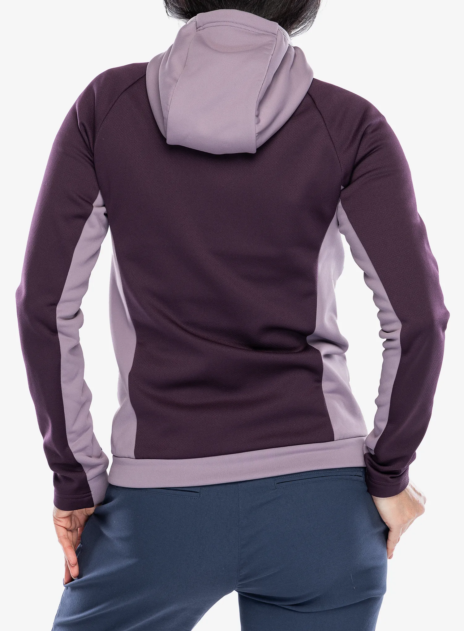 Flisinis džemperis moterims Jack Wolfskin Alpgrat XT Jacket - midnight plum