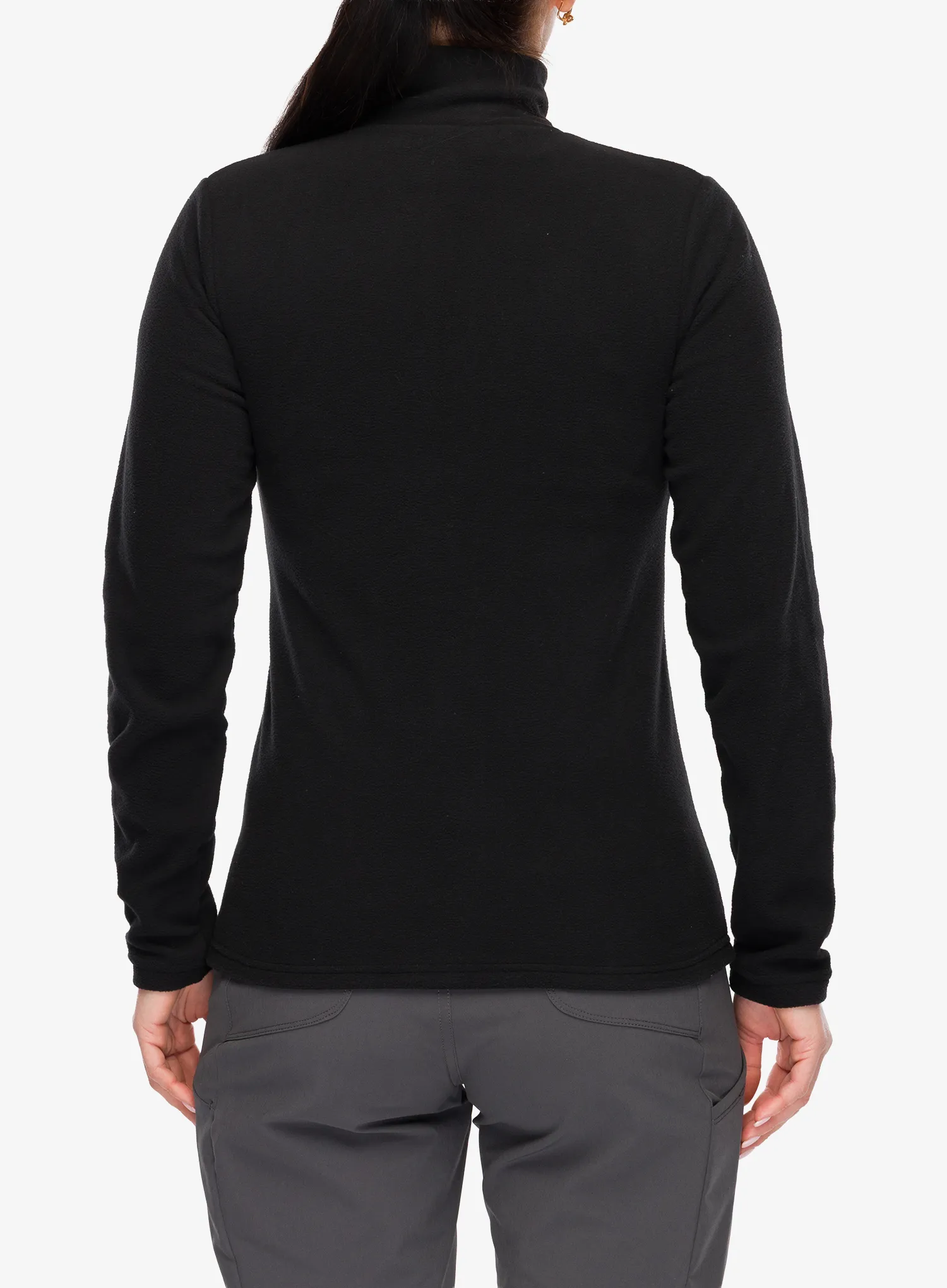 Flisinis džemperis moterims Kari Traa Kari Full Zip Fleece - black