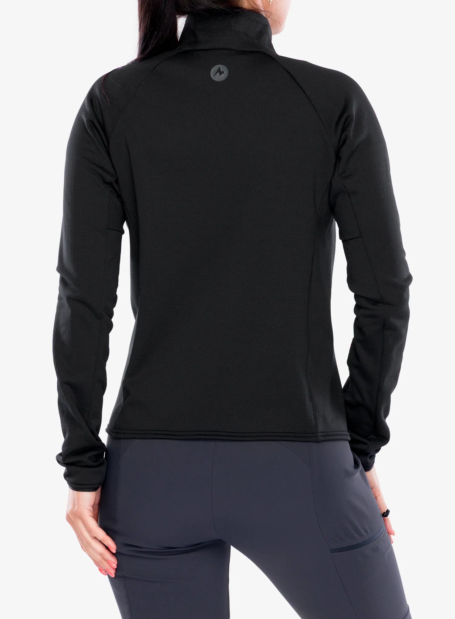 Flisinis džemperis moterims Marmot Leconte Fleece Jacket - black