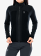 Flisinis džemperis moterims Montura Stretch 2 Maglia - black/black