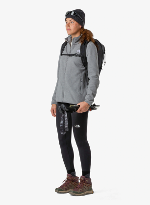 Flisinis džemperis moterims The North Face Glacier Fleece Jacket - tnf mid grey heather