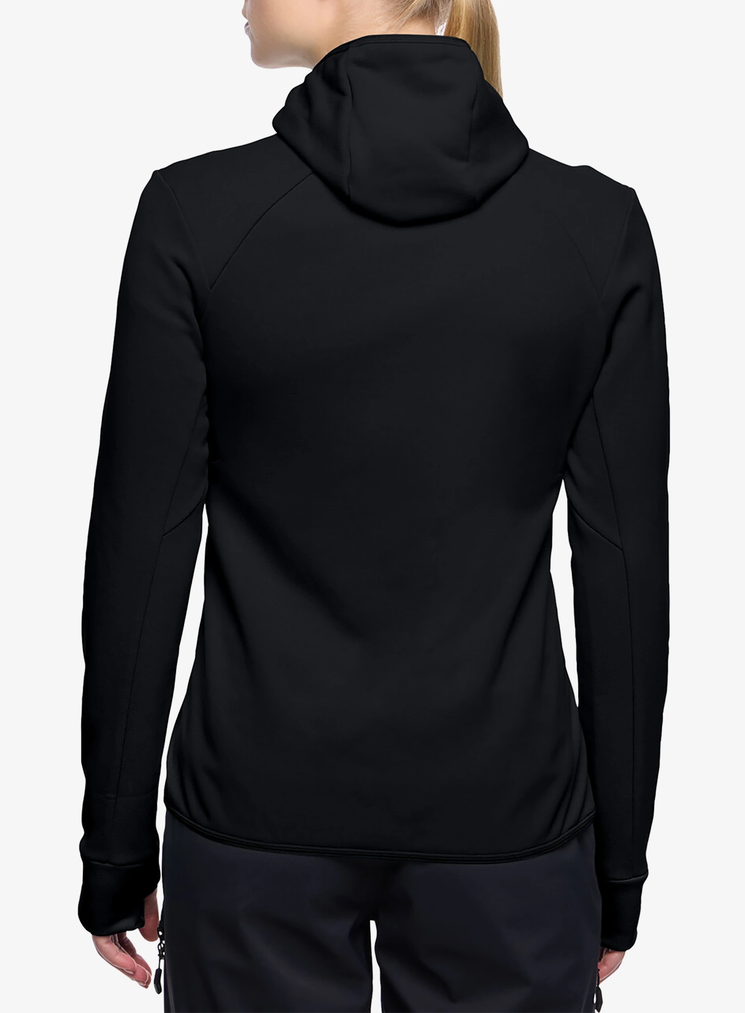 Flisinis džemperis moterims Vaude Monviso Fleece Jacket III - black/black