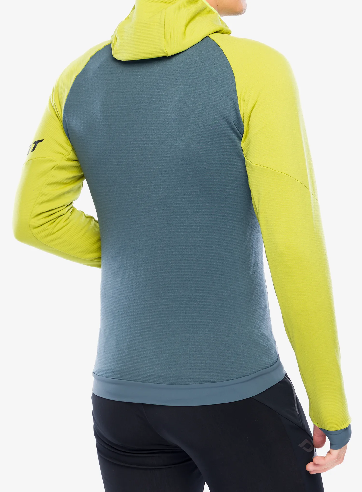 Flisinis džemperis Dynafit Radical Polartec Hooded Jacket - golden lime