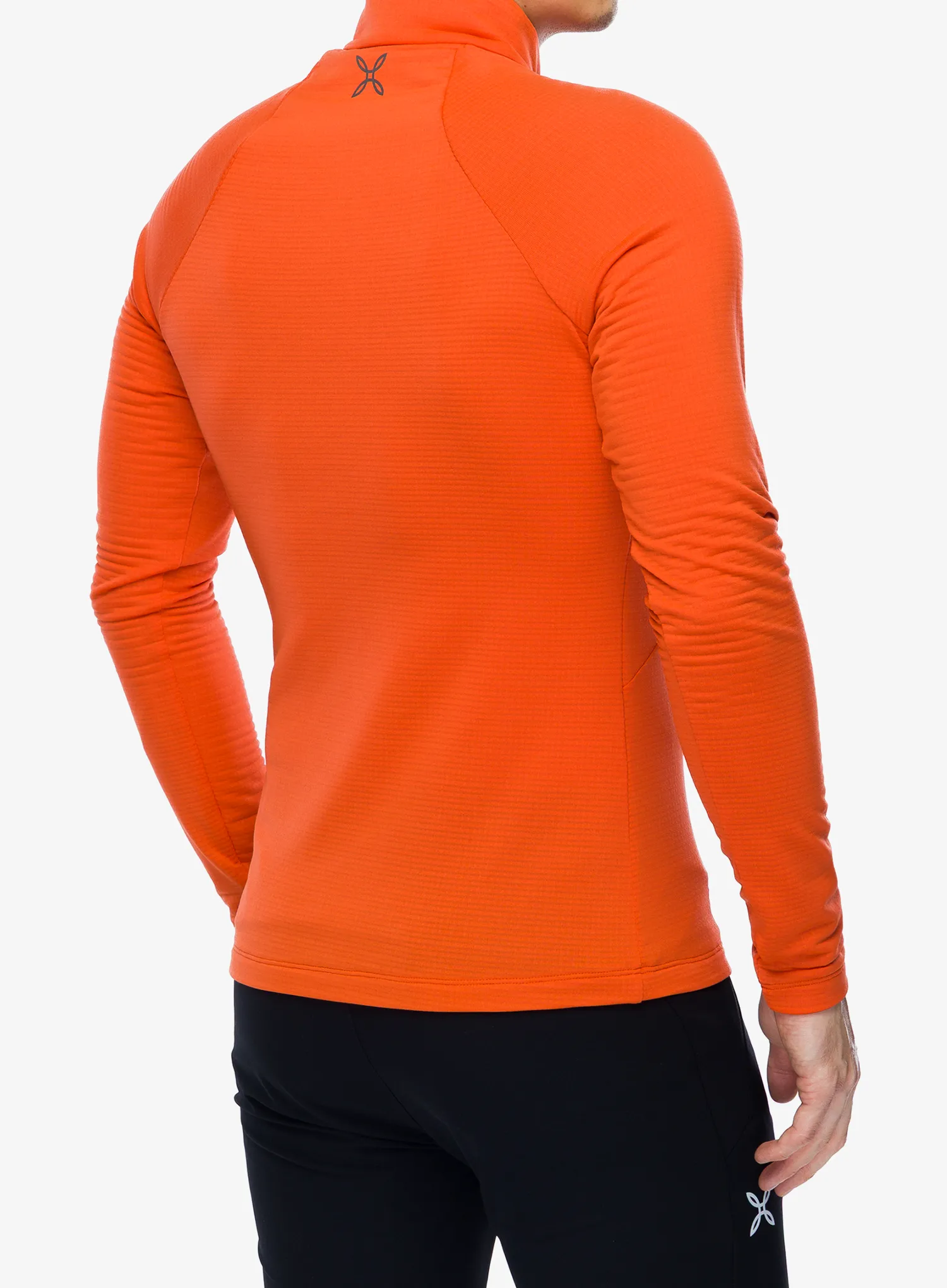 Flisinis džemperis Montura Peak Power Grid Polartec Anorak - orange