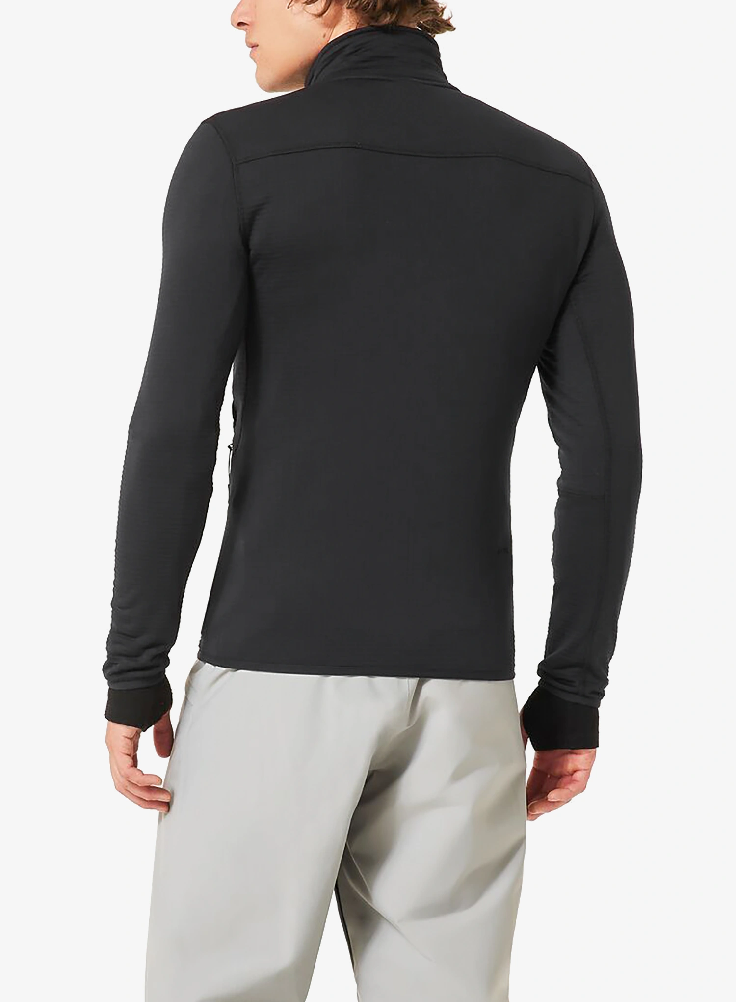 Flisinis džemperis Oakley Canopy Full Zip Sweatshirt - blackout