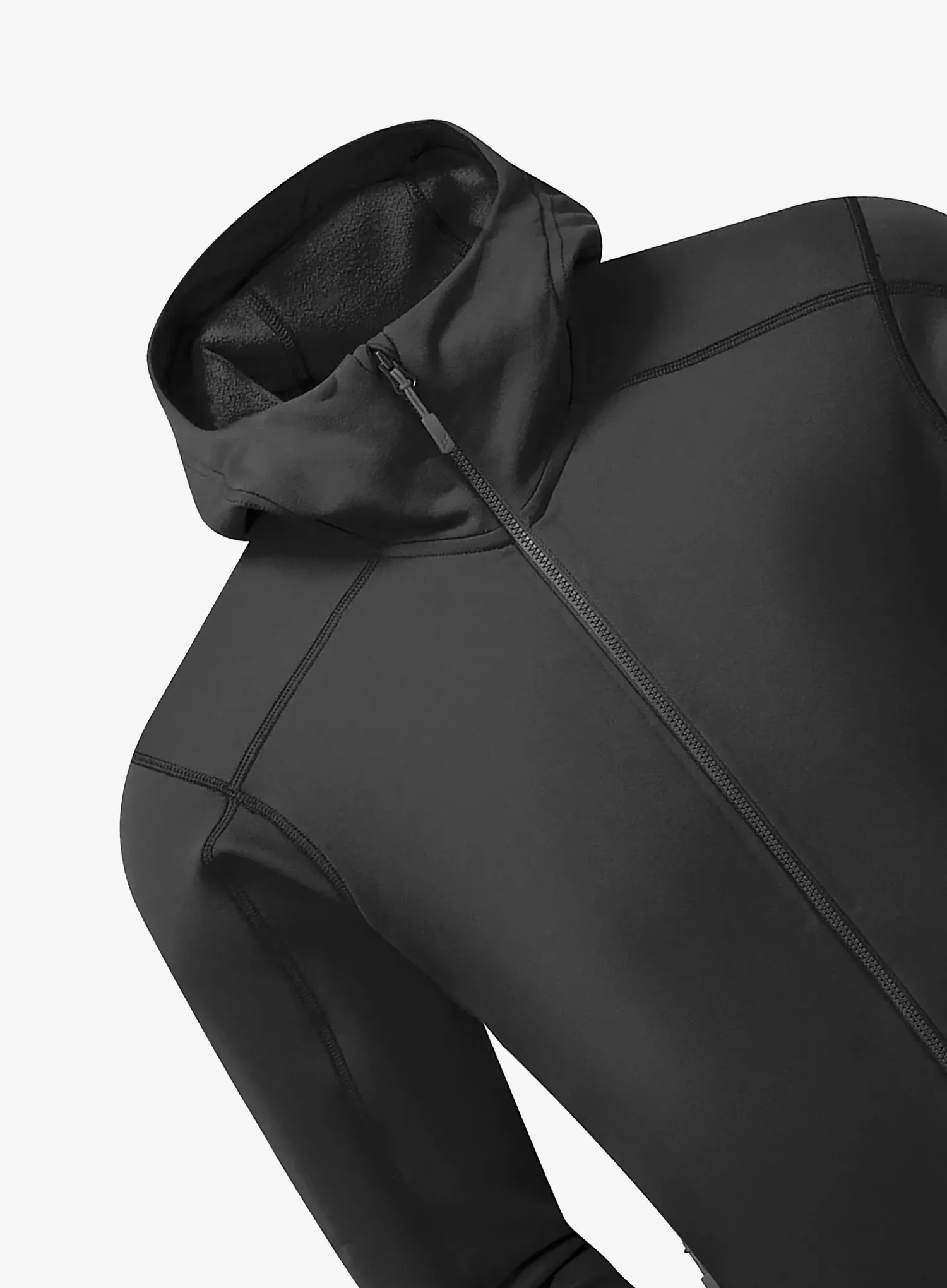Flisinis džemperis Rab Modulus Hoody - black