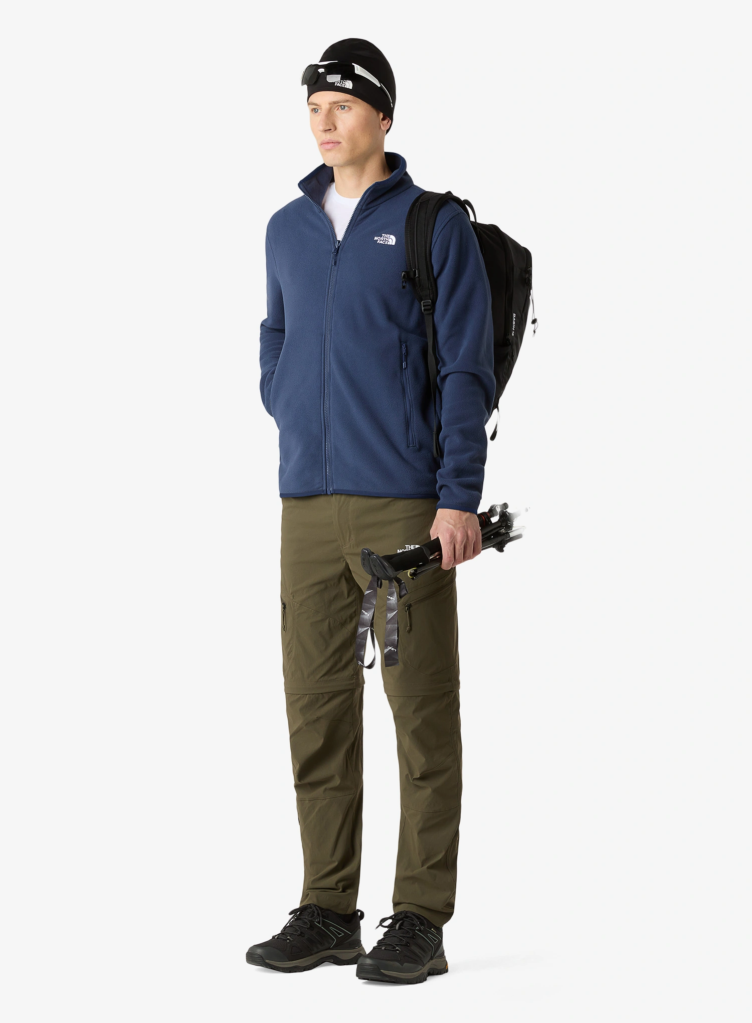 Flisinis džemperis The North Face Glacier Fleece Jacket - summit navy