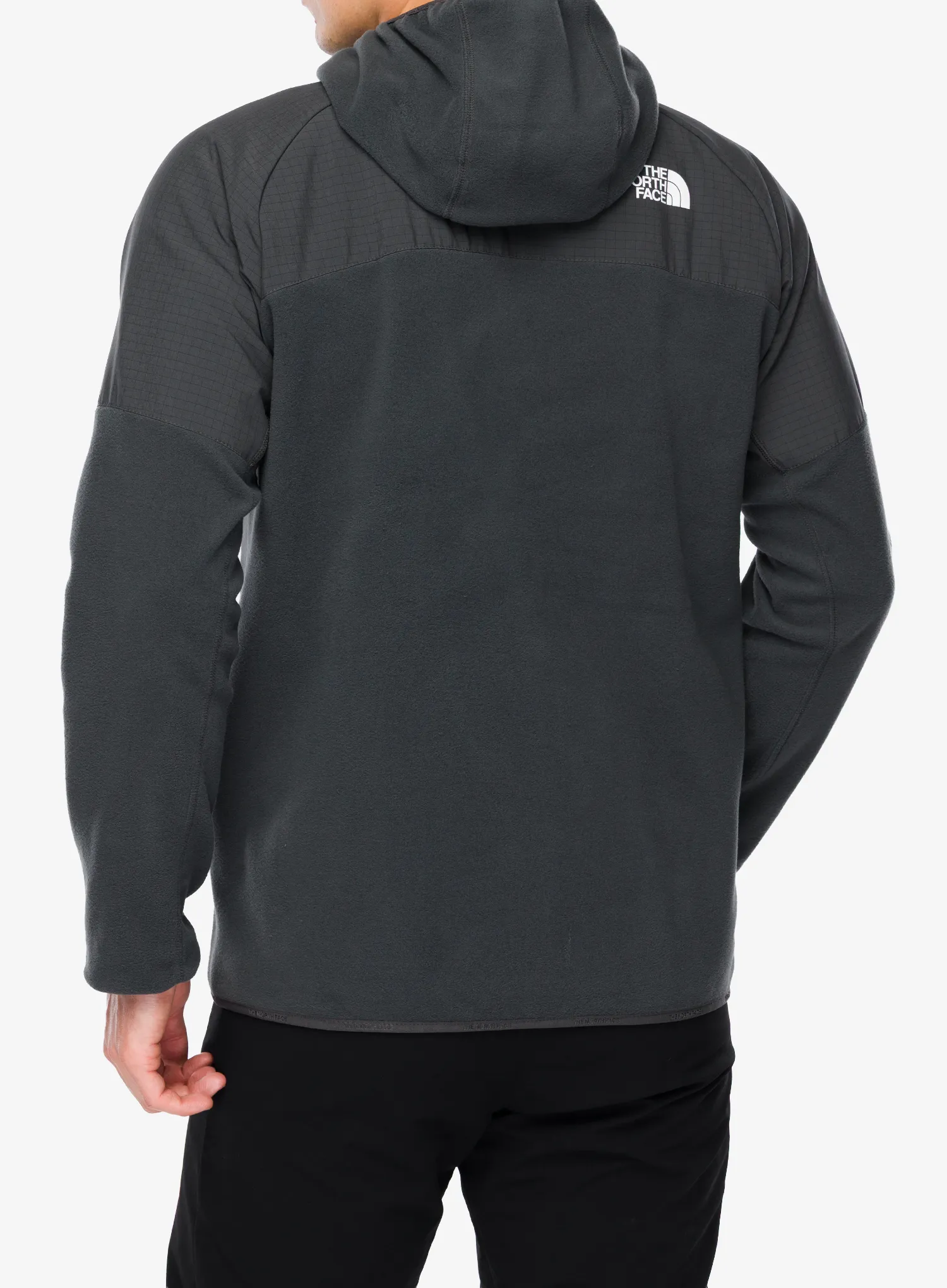 Fliso džemperis The North Face Glacier Heavyweight Full Zip HD - asphalt grey/tnf black