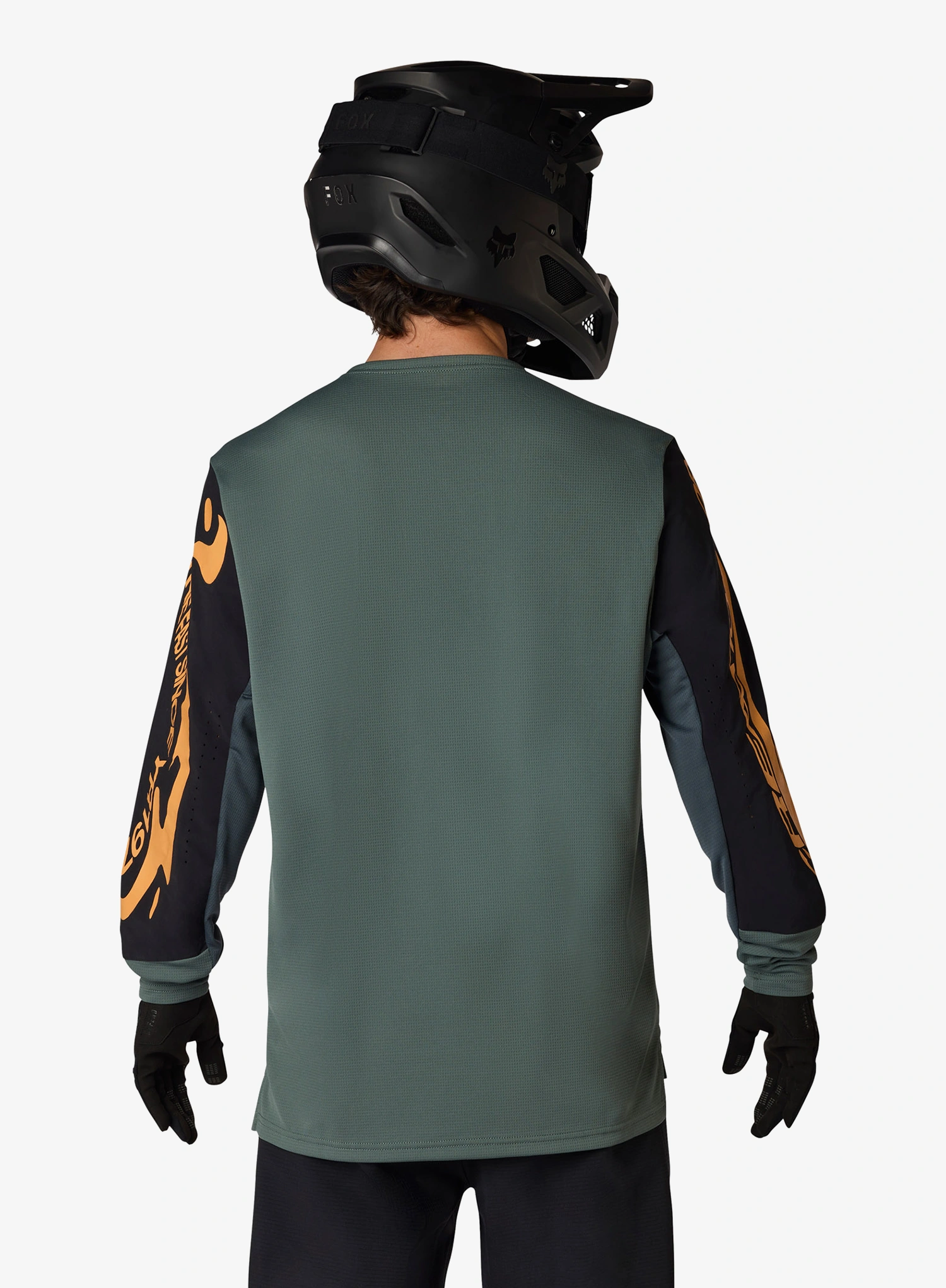 Dviratininko džemperis Fox Defend LS Jersey Creation - sage