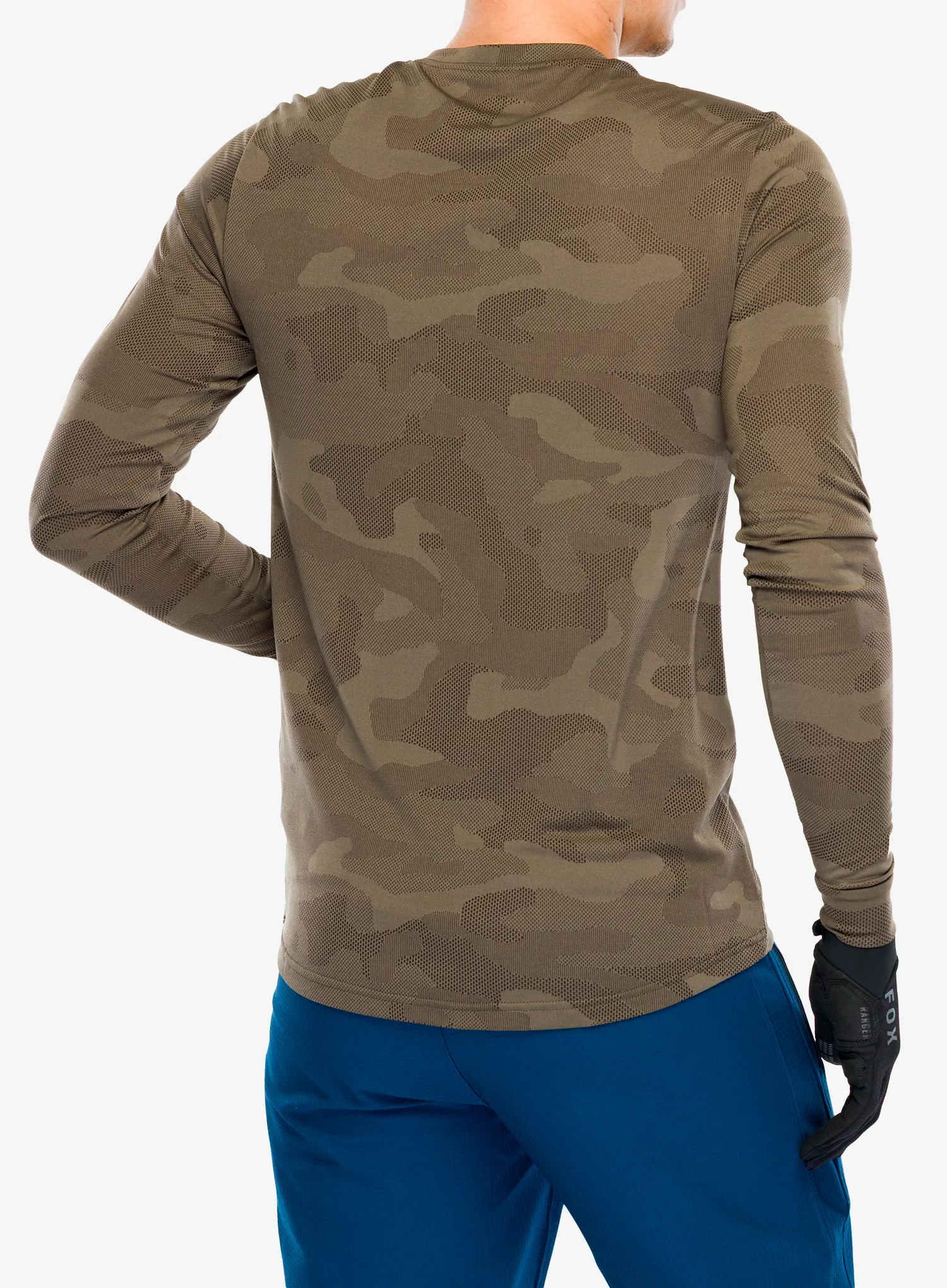 Dviratininko džemperis Fox Ranger Tru Dri LS Jersey - dirt