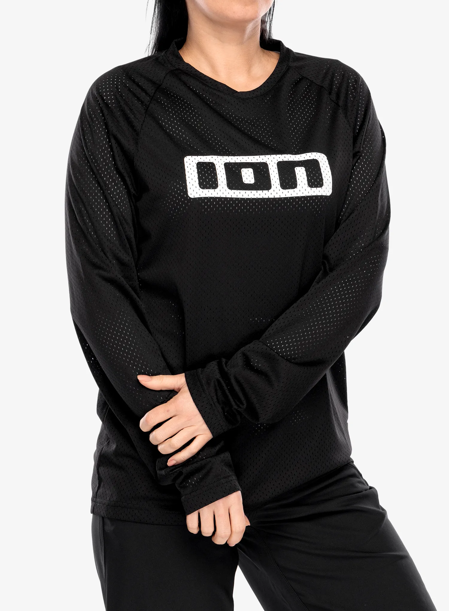 Dviratininko džemperis ION Logo LS - black