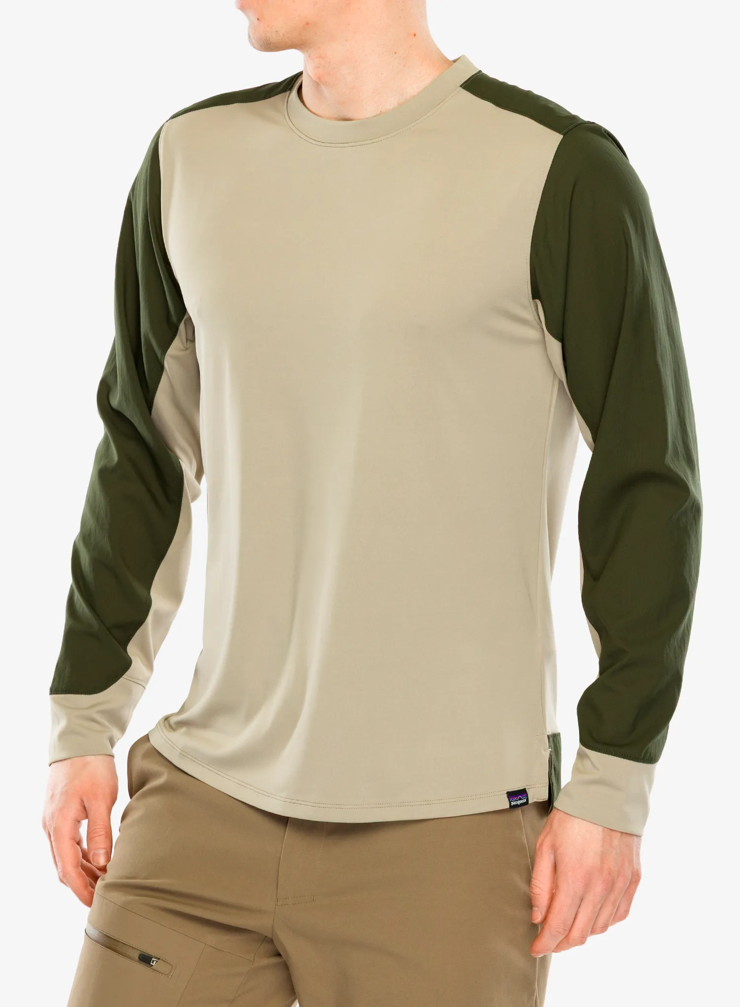 Dviratininko džemperis Patagonia LS Dirt Craft Jersey - seabird grey