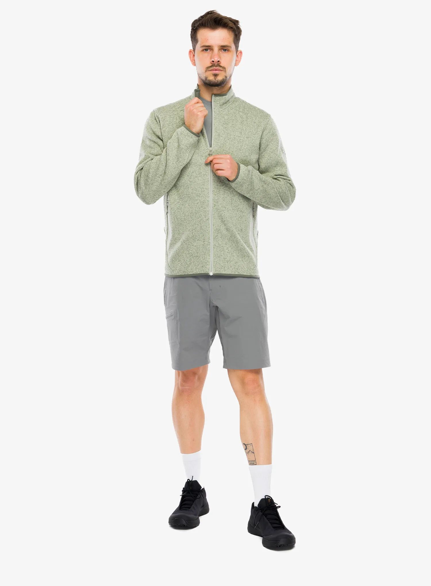 Džemperis su užtrauktuku Arcteryx Covert Cardigan - habitat heather