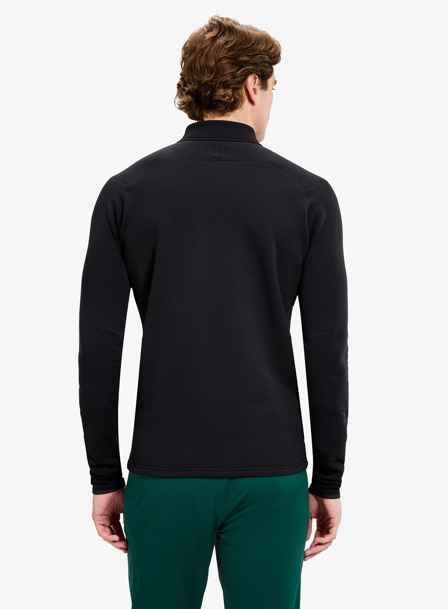 Džemperis su užtrauktuku Berghaus Kinetic Powerstretch Jkt Am - jet black