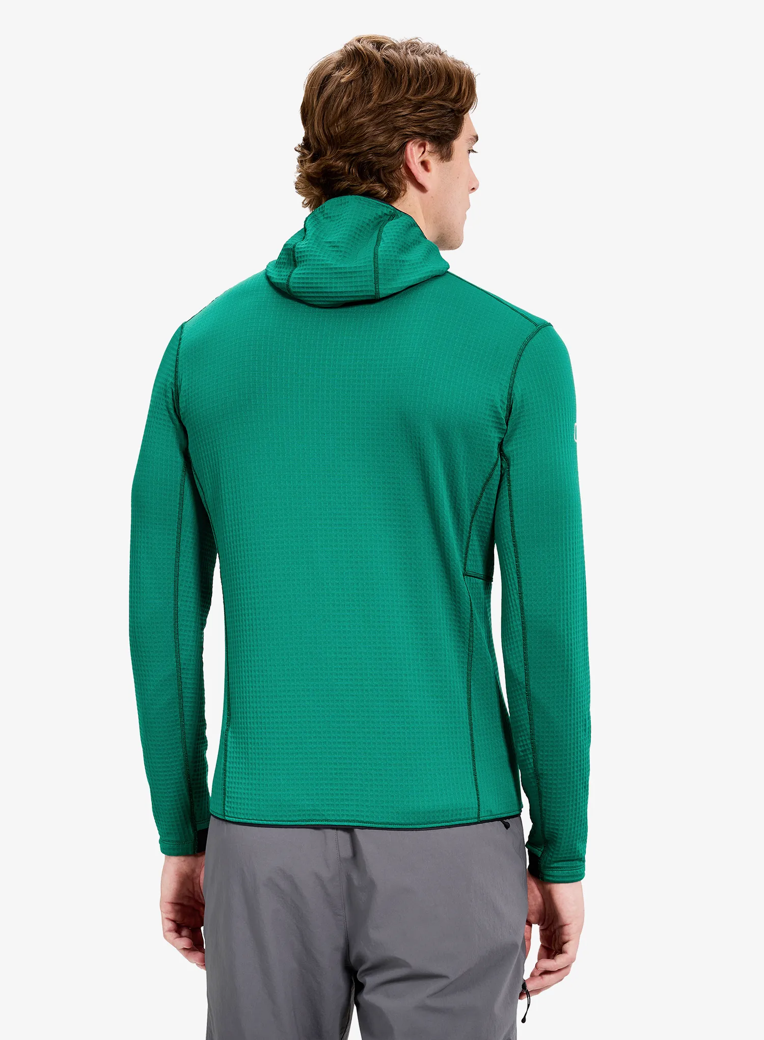 Džemperis su užtrauktuku Berghaus Ridge-Hiker Hoody - meadow green/jet black