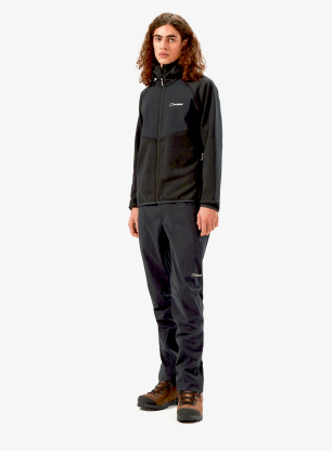 Džemperis su užtrauktuku Berghaus Trawden Jacket - black/black