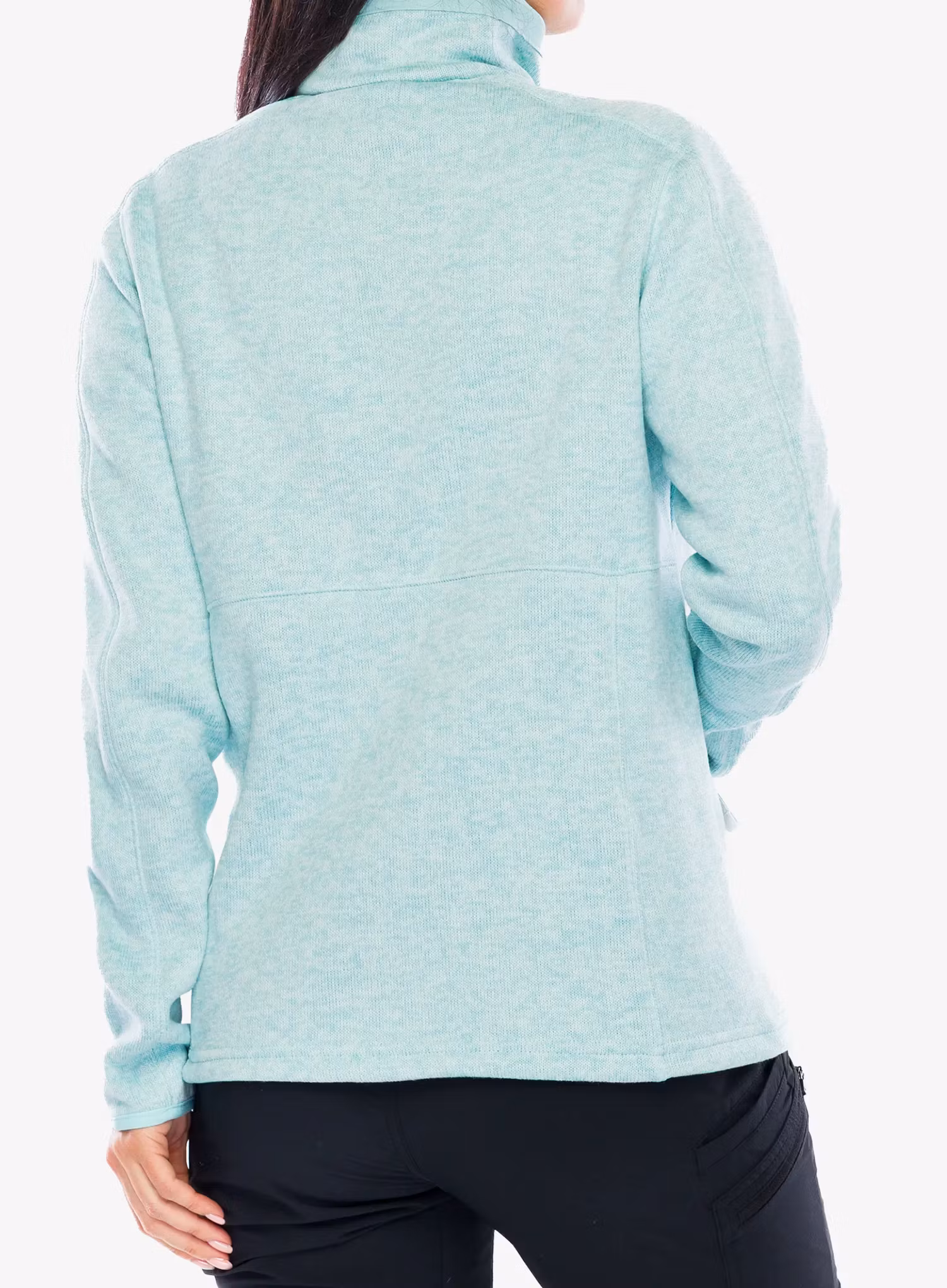 Moteriškas džemperis su užtrauktuku Columbia Sweater Weather Full Zip II - spray heather