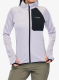 Moteriškas džemperis su užtrauktuku Columbia Triple Canyon Grid Fleece Full Zip - lavender pearl/black
