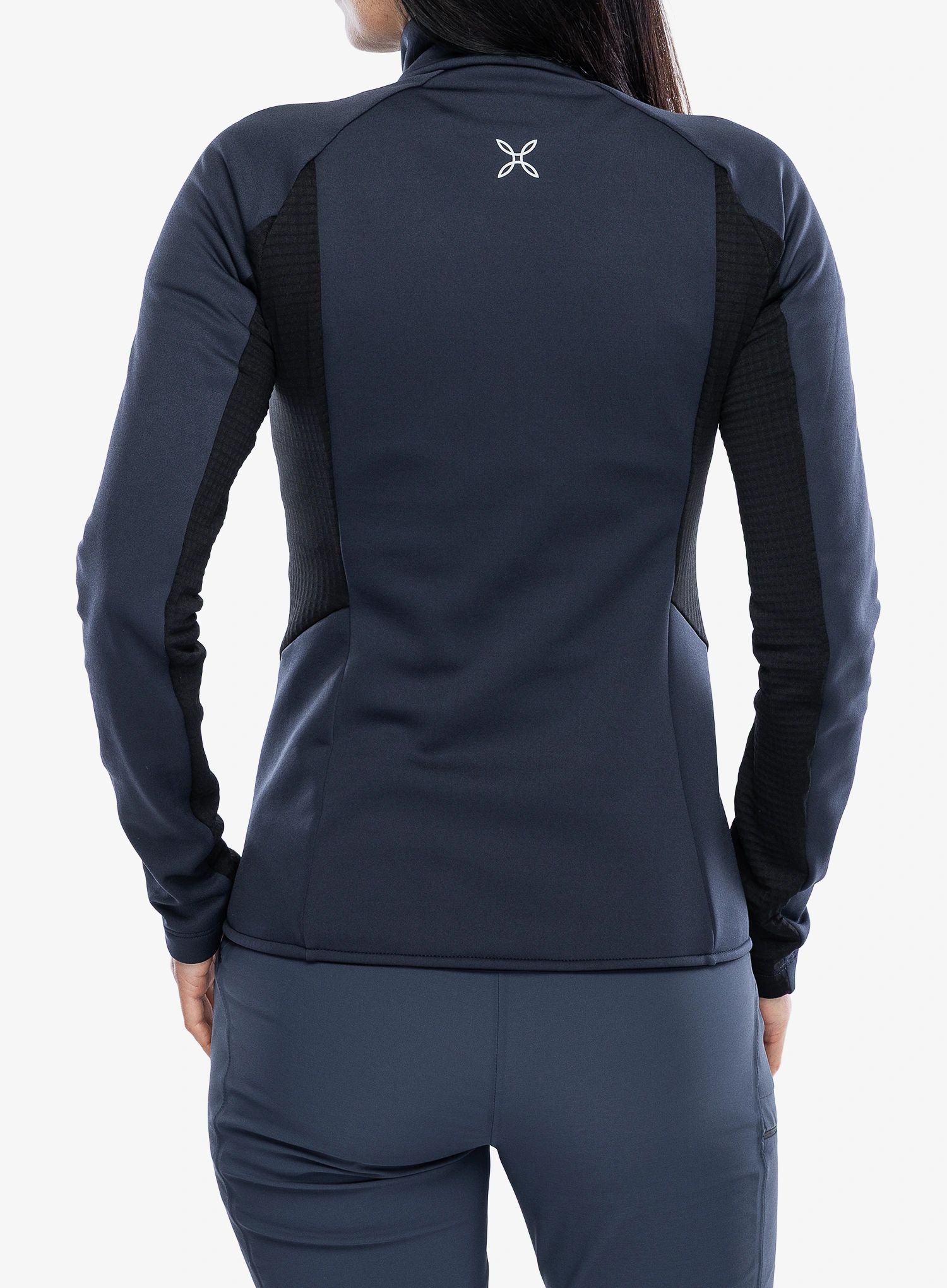Moteriškas džemperis su užtrauktuku Montura Destiny Maglia - graphite blue