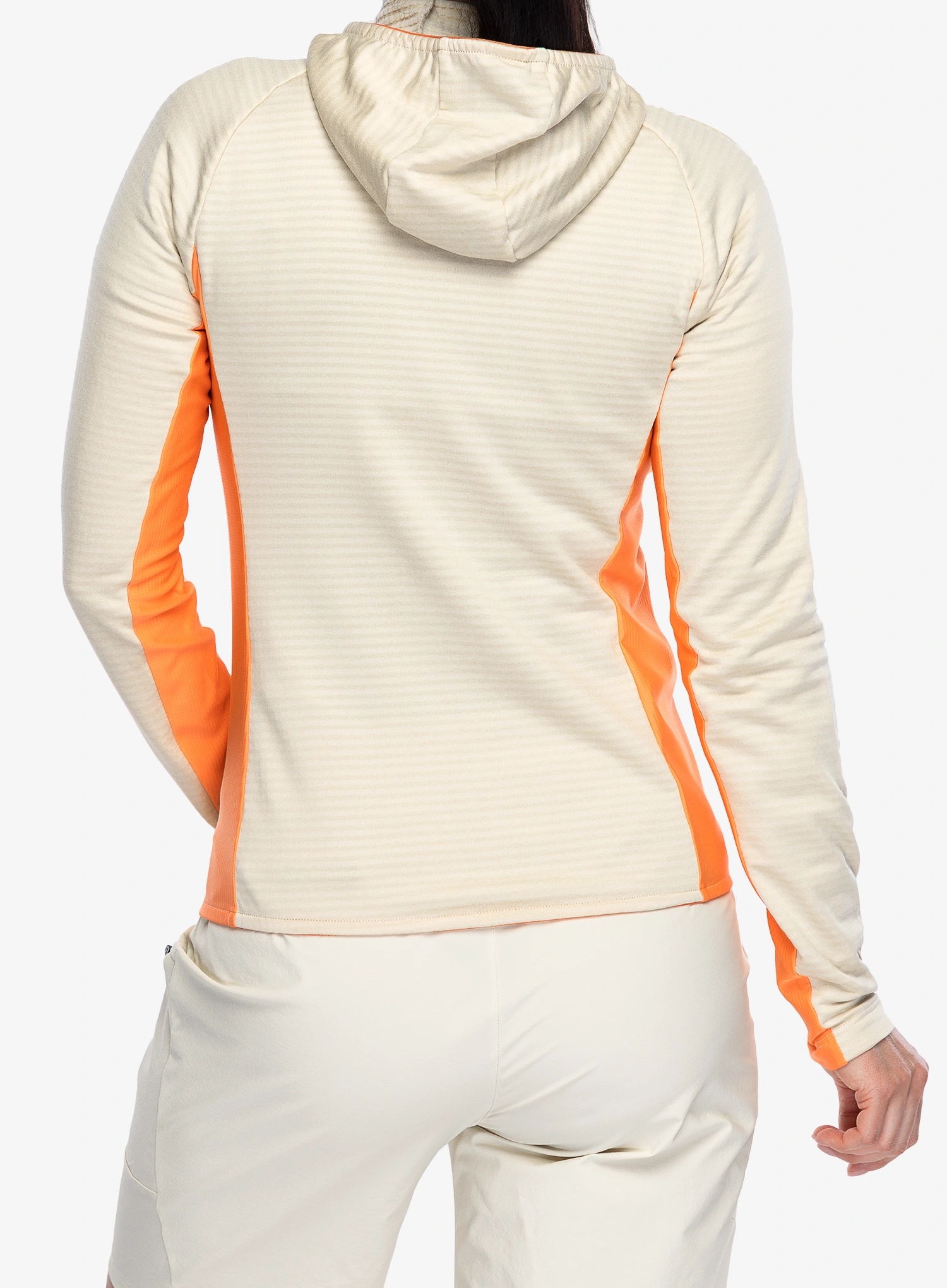 Moteriškas džemperis su užtrauktuku Montura Dolomiti Hooded Maglia - shell/melon